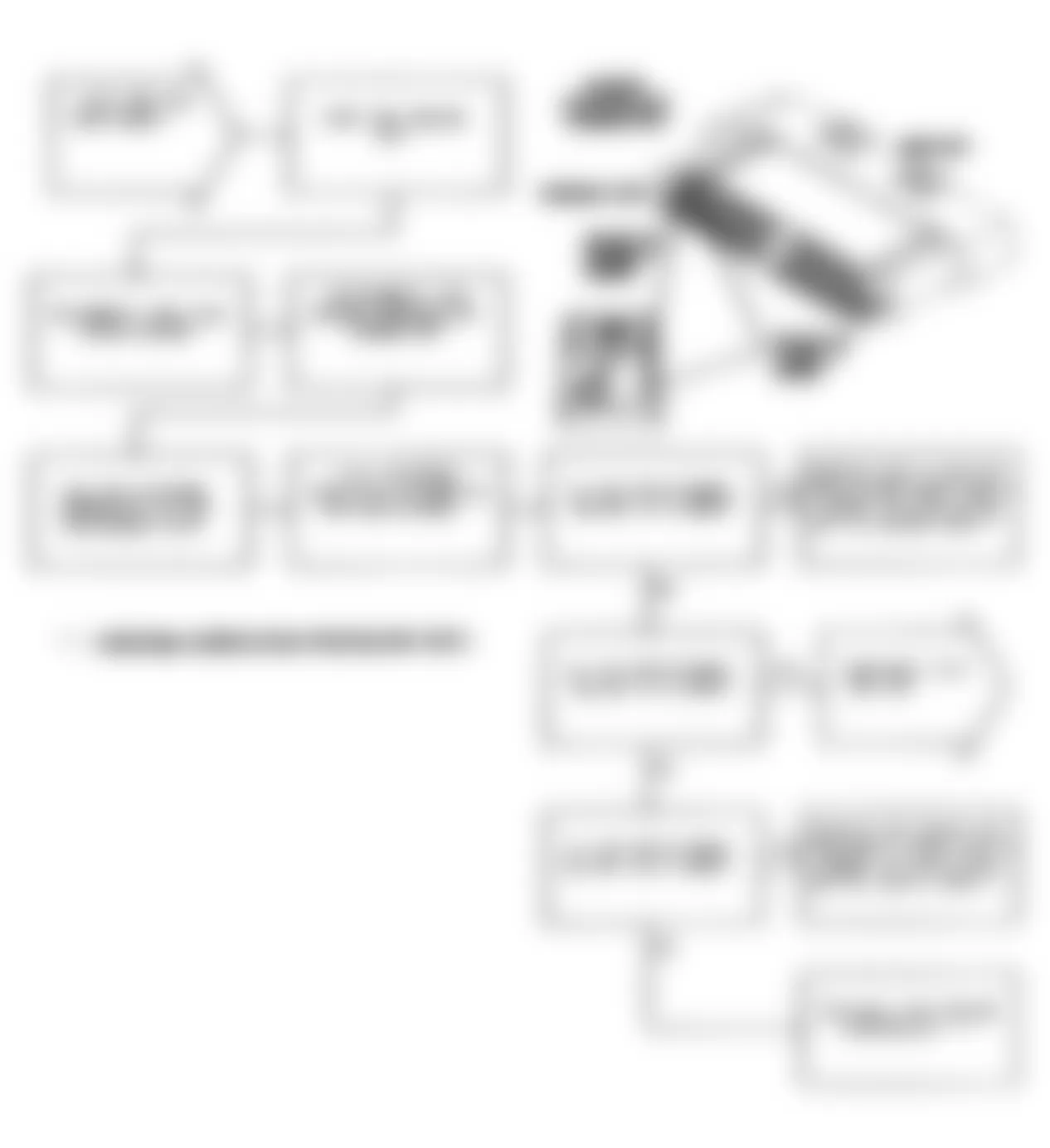 Jeep Comanche 1991 - Component Locations -  Test DR-15A (4 of 5) Automatic Idle Speed Motor Circuits