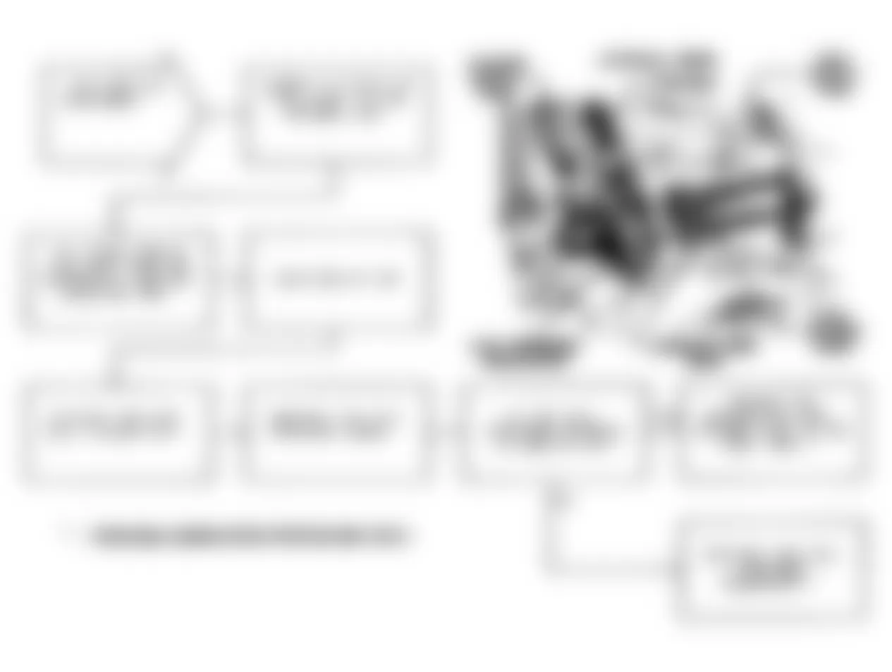 Jeep Comanche Pioneer 1991 - Component Locations -  Test DR-27B (2 of 2) Checking Fuel Pressure