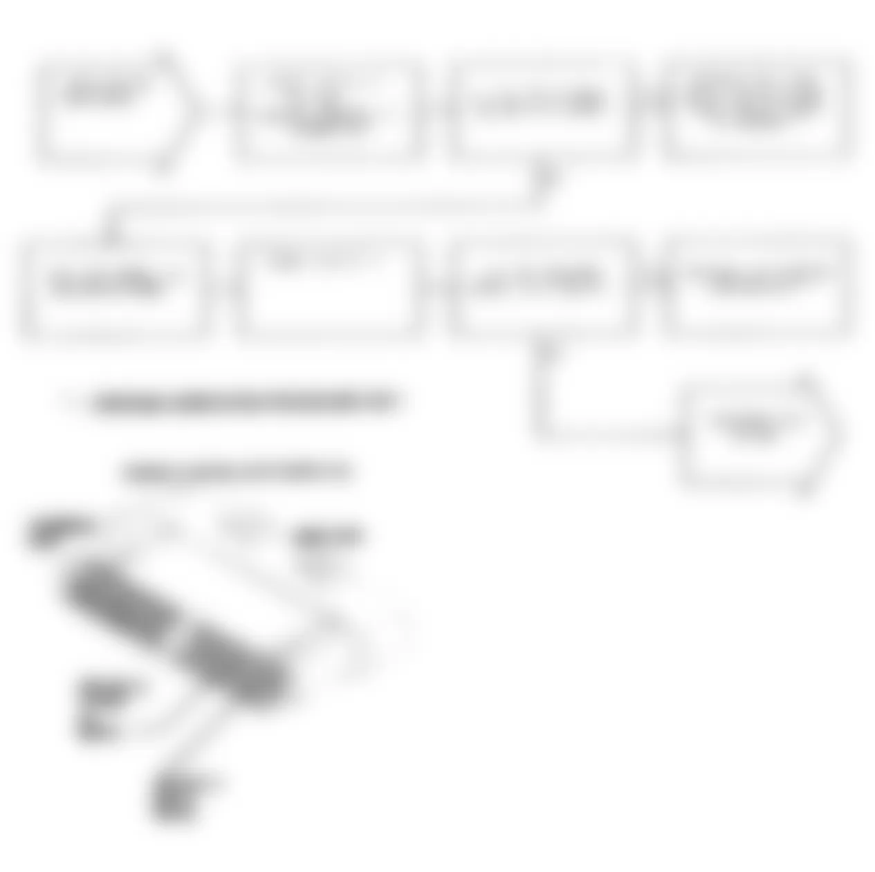 Jeep Comanche Pioneer 1991 - Component Locations -  Test NS-8A (4 of 4) Repairing No Response Condition