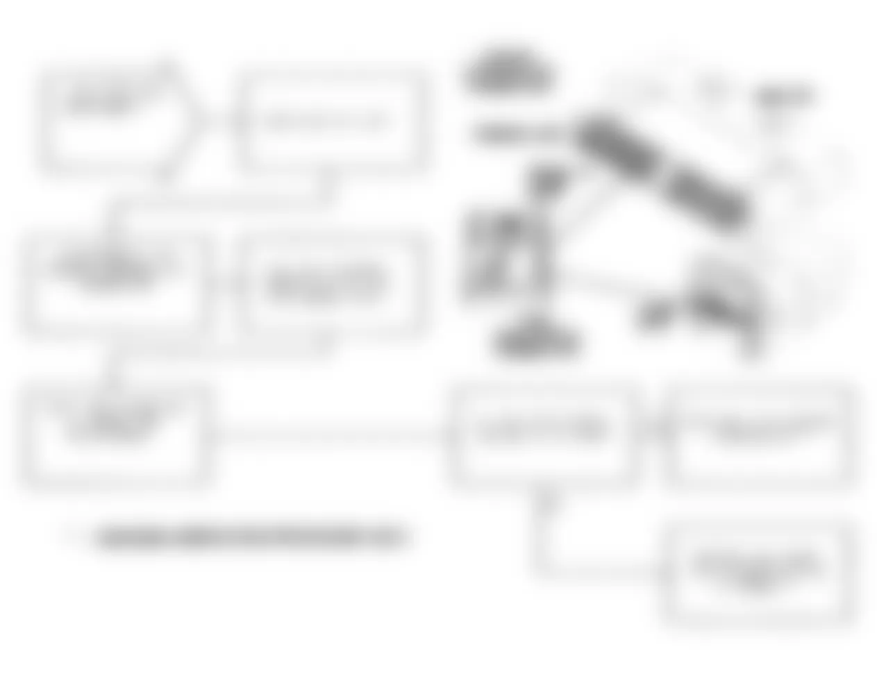 Jeep Comanche Pioneer 1991 - Component Locations -  Test DR-19A (3 of 3) Injector #4 Control Circuit