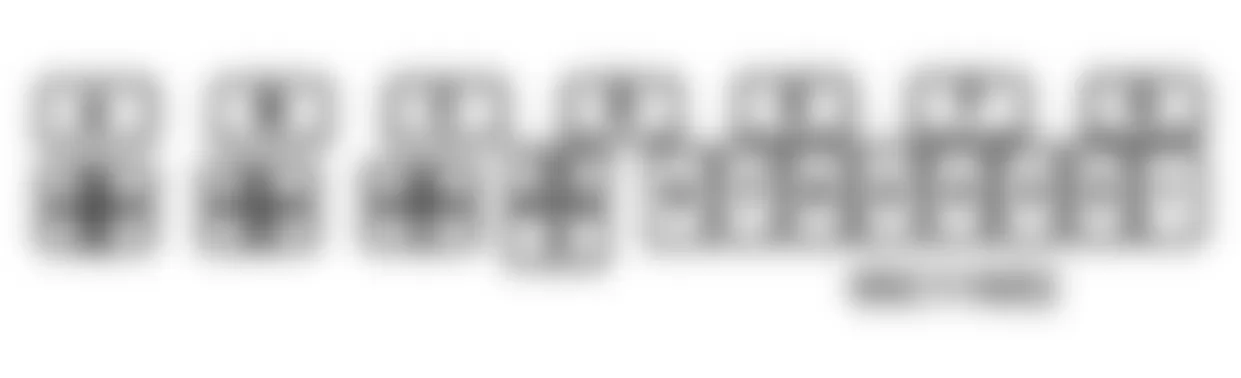 Jeep Cherokee Briarwood 1992 - Component Locations -  Power Distribution Center Identification (1992 Models)