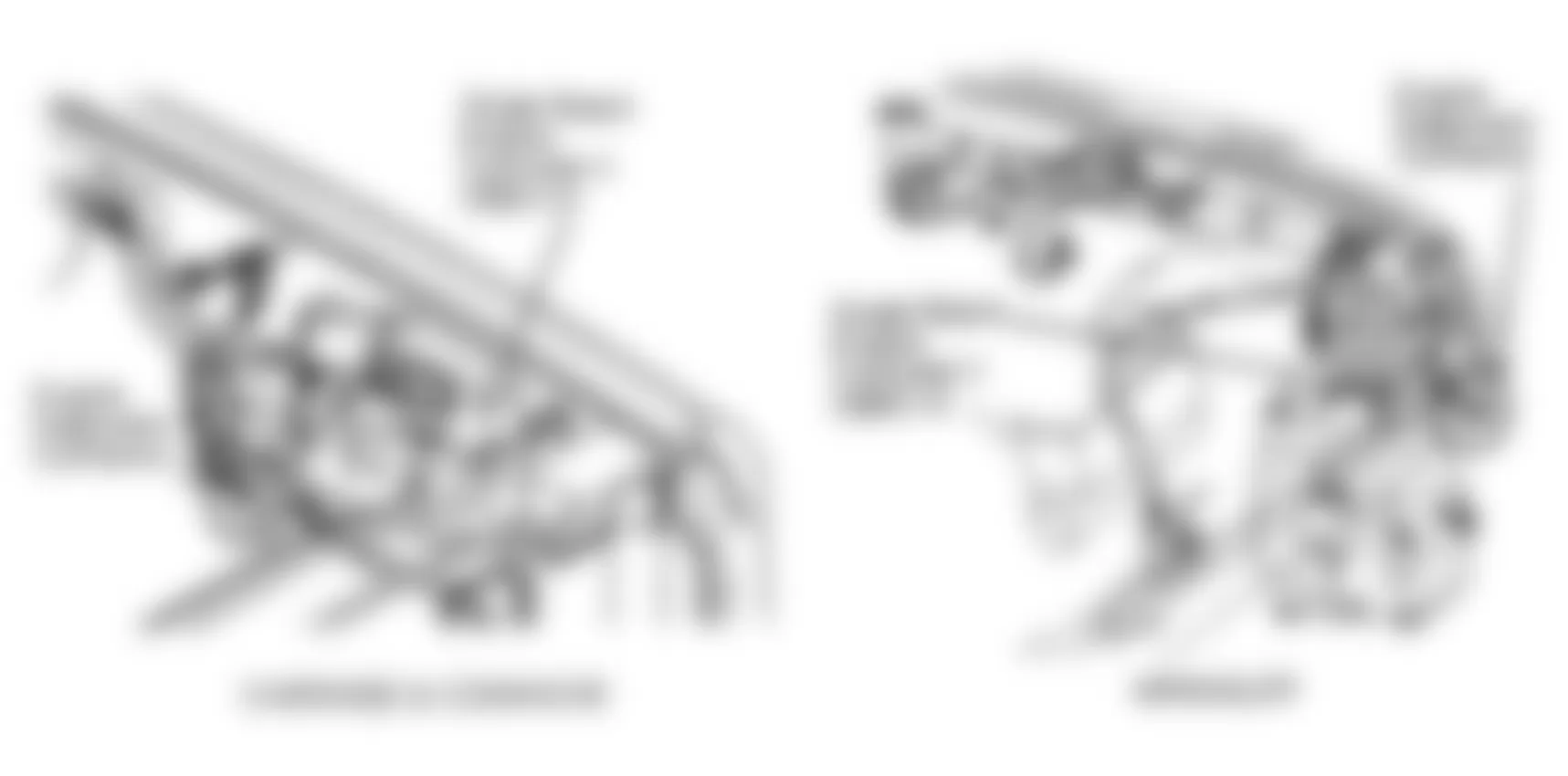 Jeep Cherokee Briarwood 1992 - Component Locations -  Locating Diagnostic Connector (Cherokee, Comanche & Wrangler)