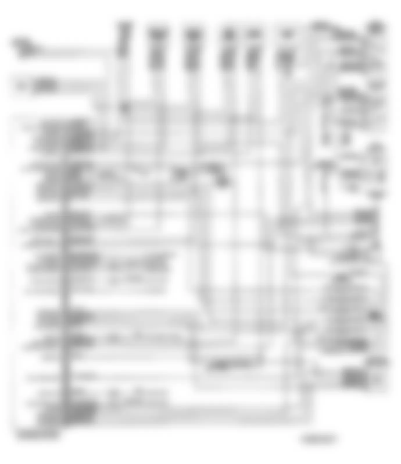 Jeep Cherokee Briarwood 1992 - Component Locations -  Wiring Diagram (2.5L & 4.0L - Wrangler)