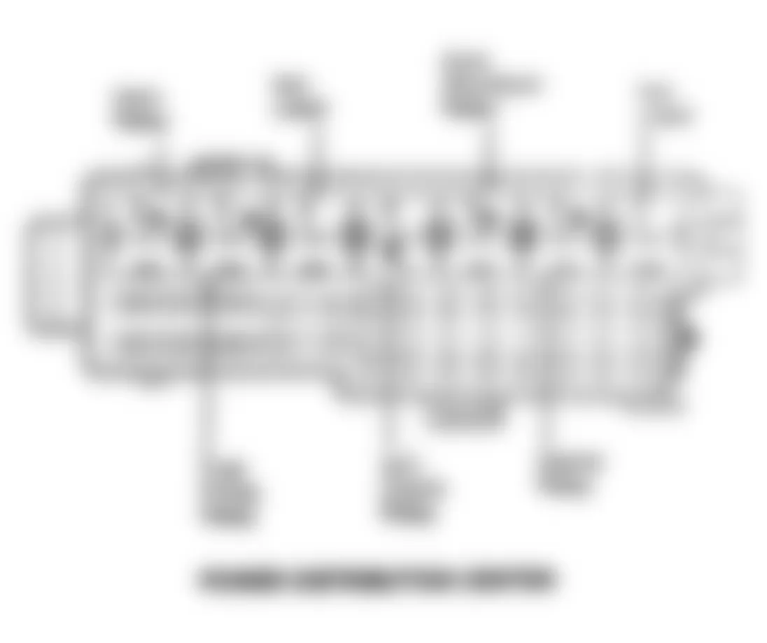Jeep Wrangler 1992 - Component Locations -  Component Locations (1 Of 11)