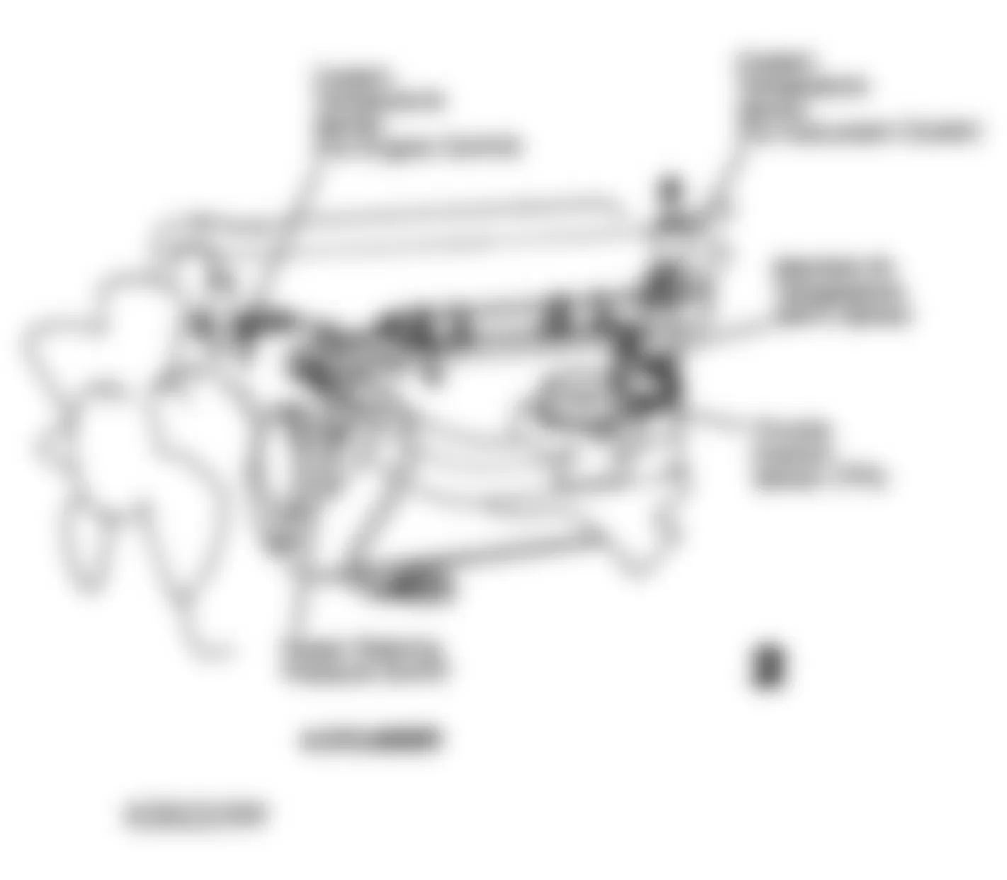 Jeep Wrangler 1992 - Component Locations -  Component Locations (5 Of 11)