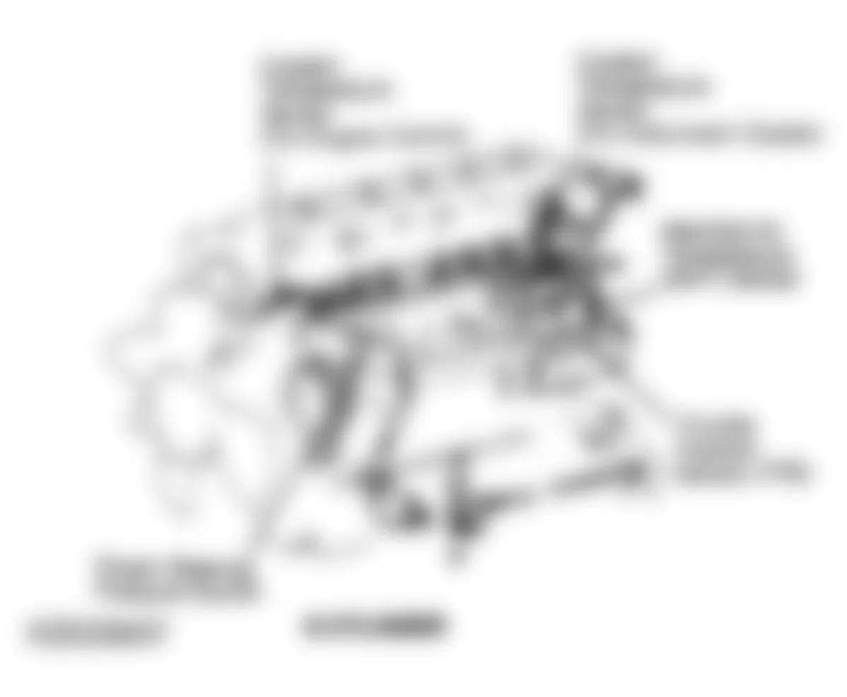 Jeep Wrangler 1992 - Component Locations -  Component Locations (6 Of 11)