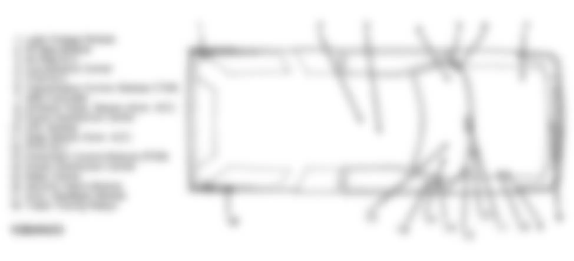 Jeep Grand Cherokee Wagoneer 1993 - Component Locations -  Component Locations (1 Of 3)