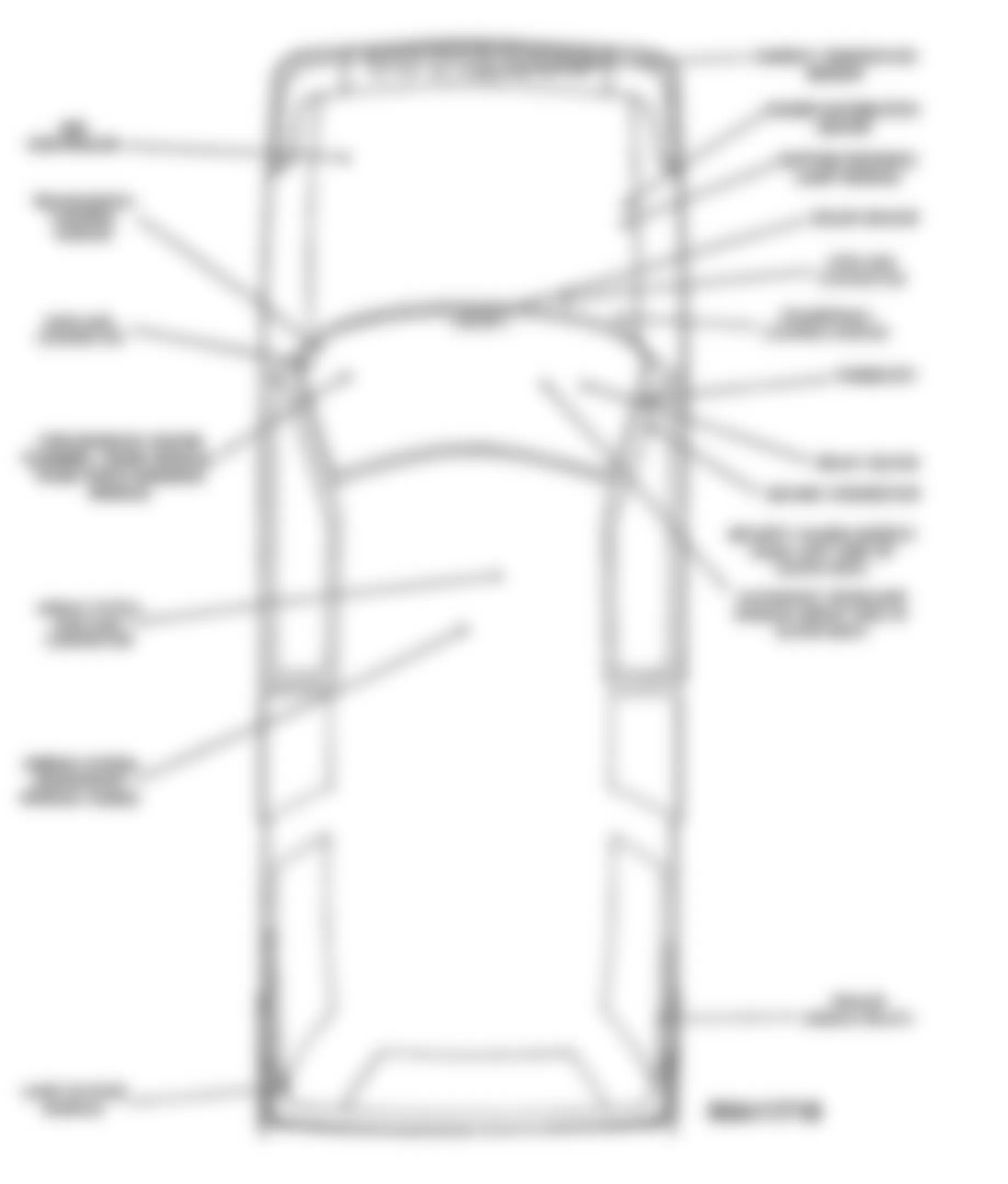 Jeep Grand Cherokee Limited 1994 - Component Locations -  Electronic Module and Component Locations