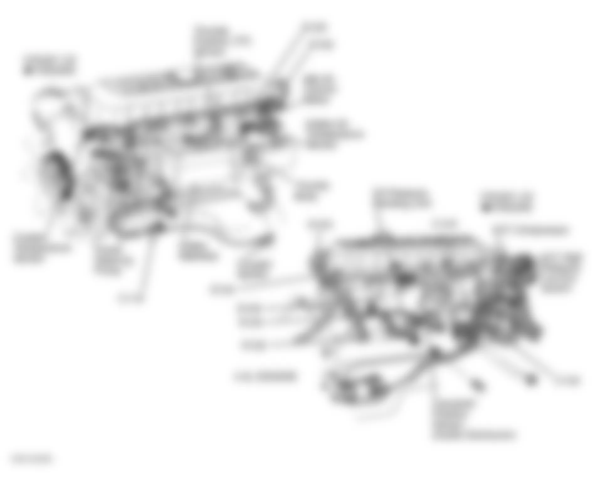 Jeep Grand Cherokee Orvis 1995 - Component Locations -  Engine (4.0L)