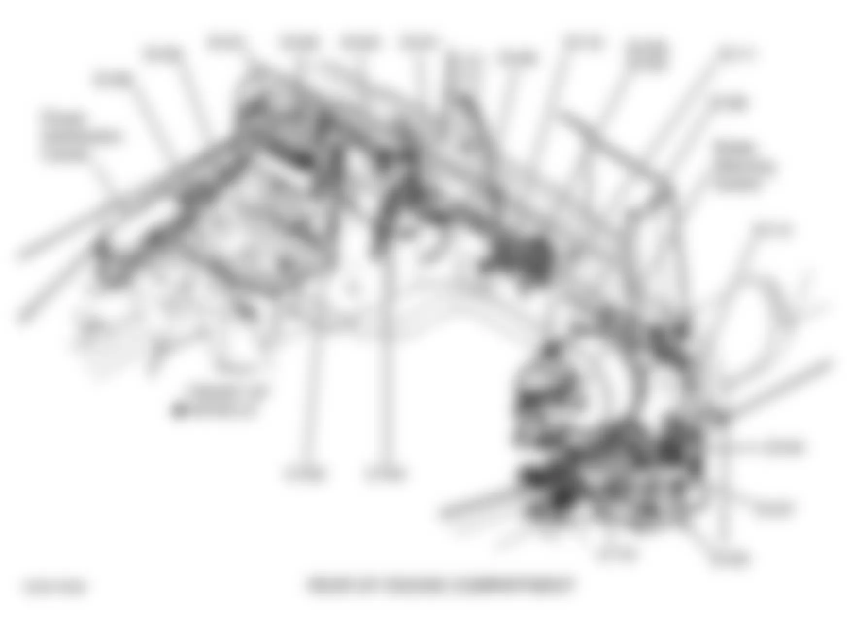 Jeep Wrangler Sahara 1997 - Component Locations -  Engine Compartment