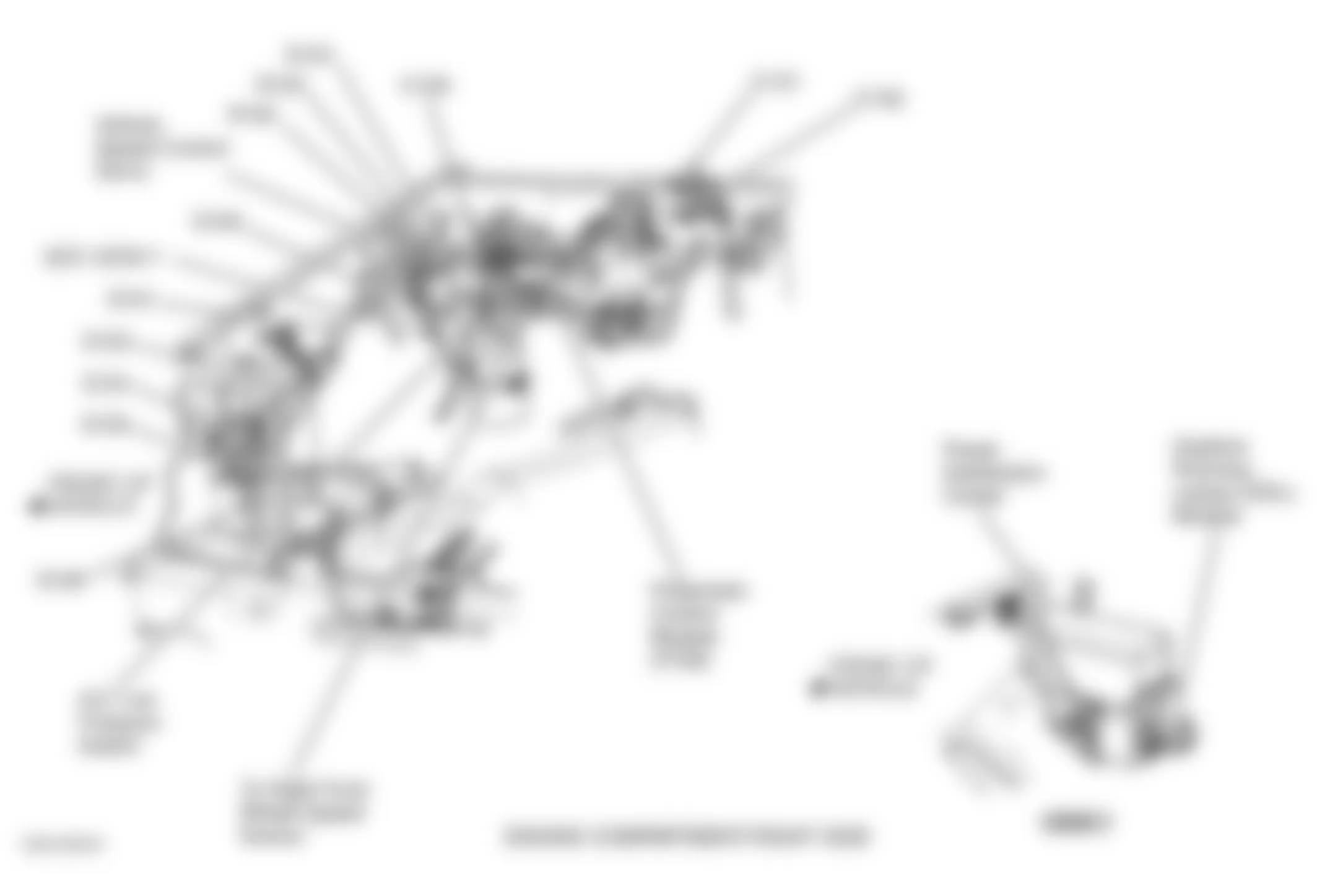 Jeep Grand Cherokee Laredo 1998 - Component Locations -  Right Side Of Engine Compartment