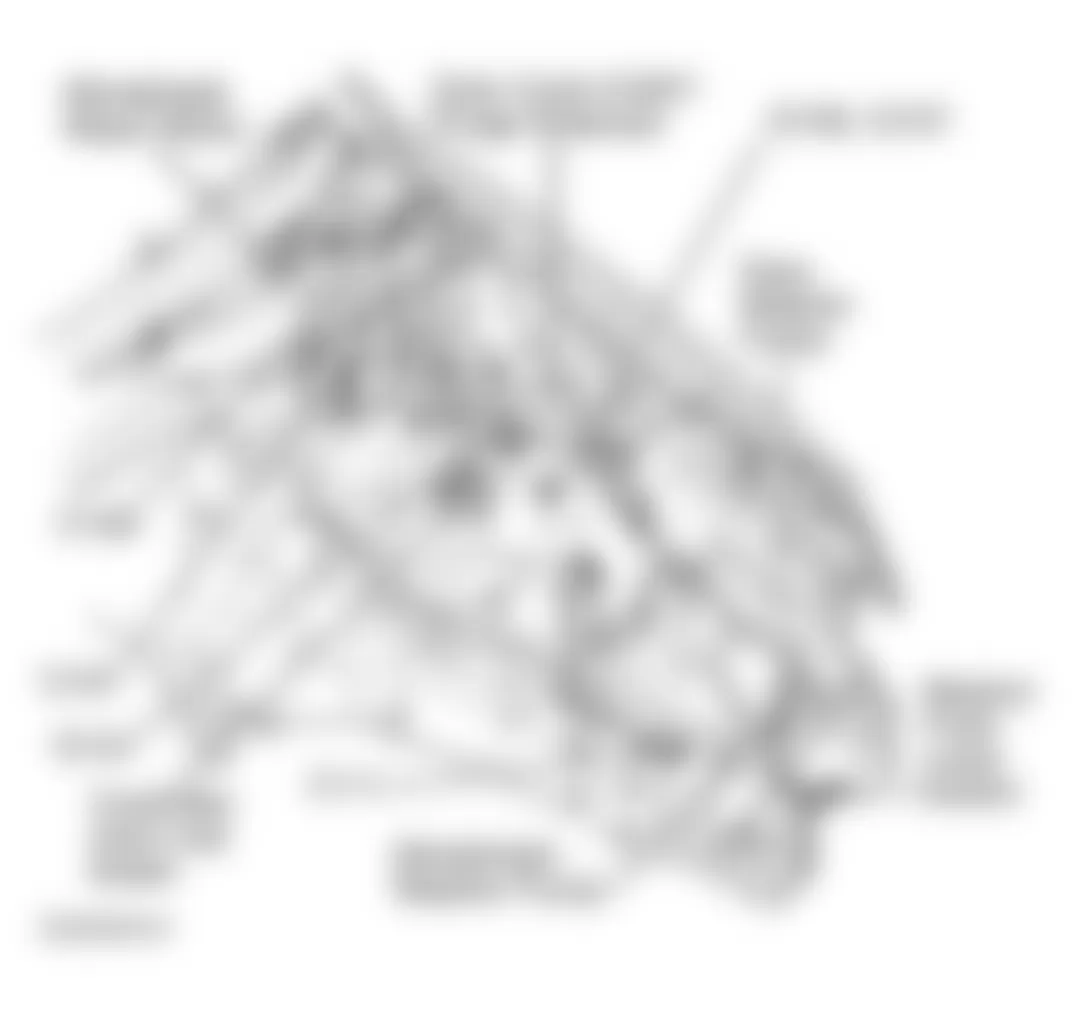 Jeep Grand Cherokee Laredo 2001 - Component Locations -  Left Side Of Engine Compartment