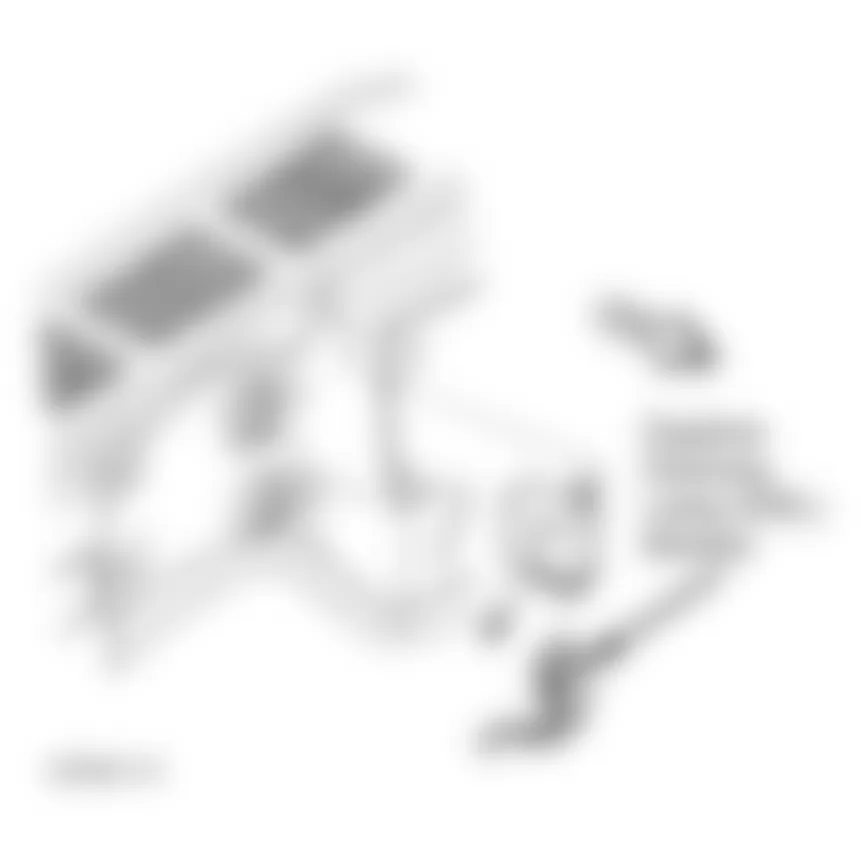 Jeep Wrangler Sport 2001 - Component Locations -  Rear Of Engine Compartment