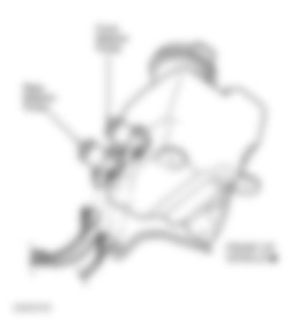 Jeep Wrangler Sport 2001 - Component Locations -  Washer Fluid Reservoir