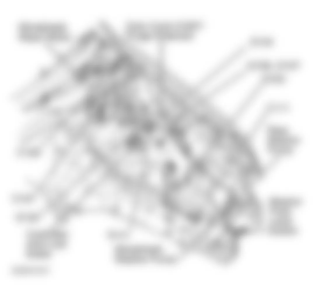 Jeep Grand Cherokee Laredo 2002 - Component Locations -  Left Side Of Engine Compartment