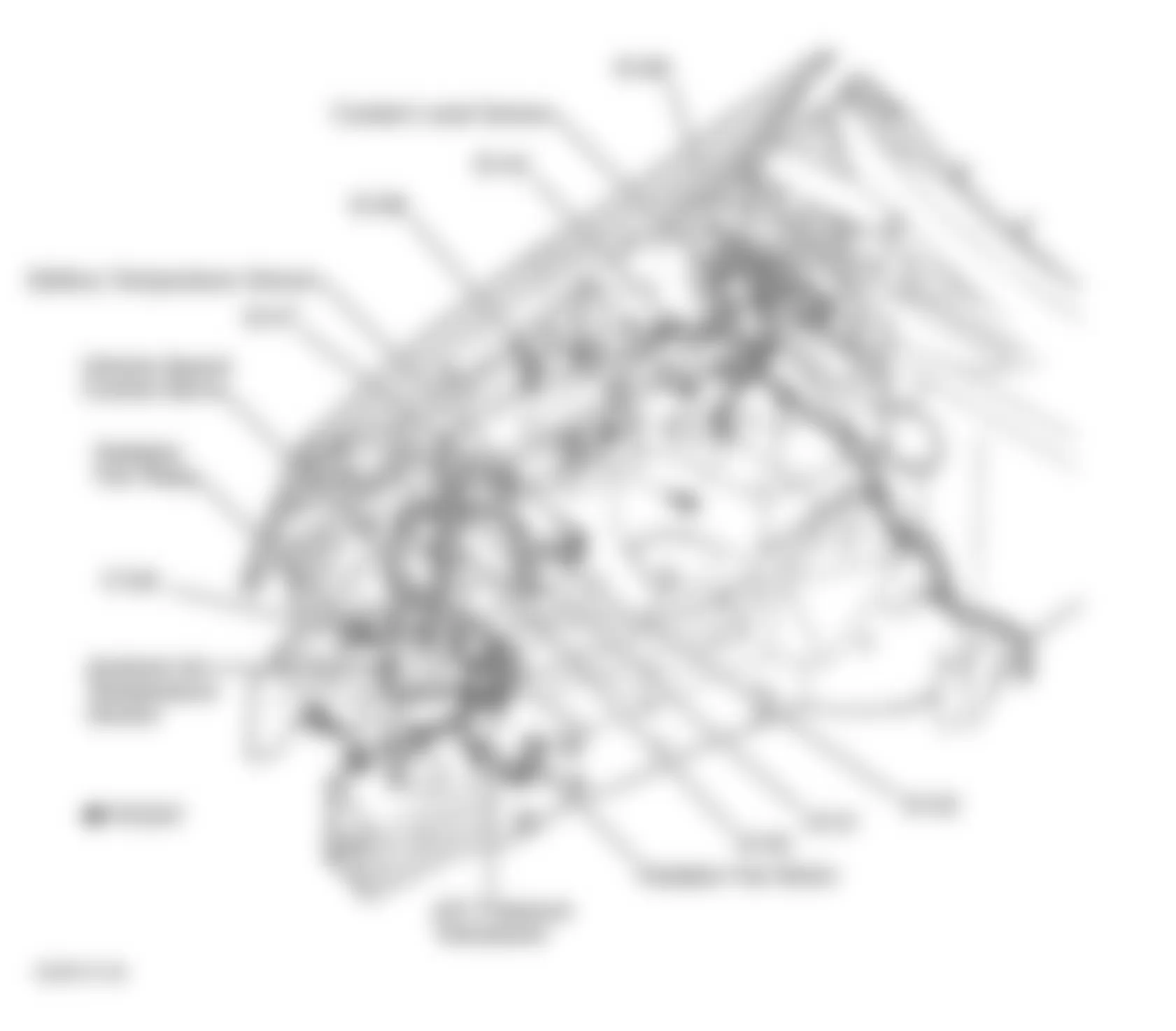 Jeep Grand Cherokee Laredo 2002 - Component Locations -  Right Side Of Engine Compartment
