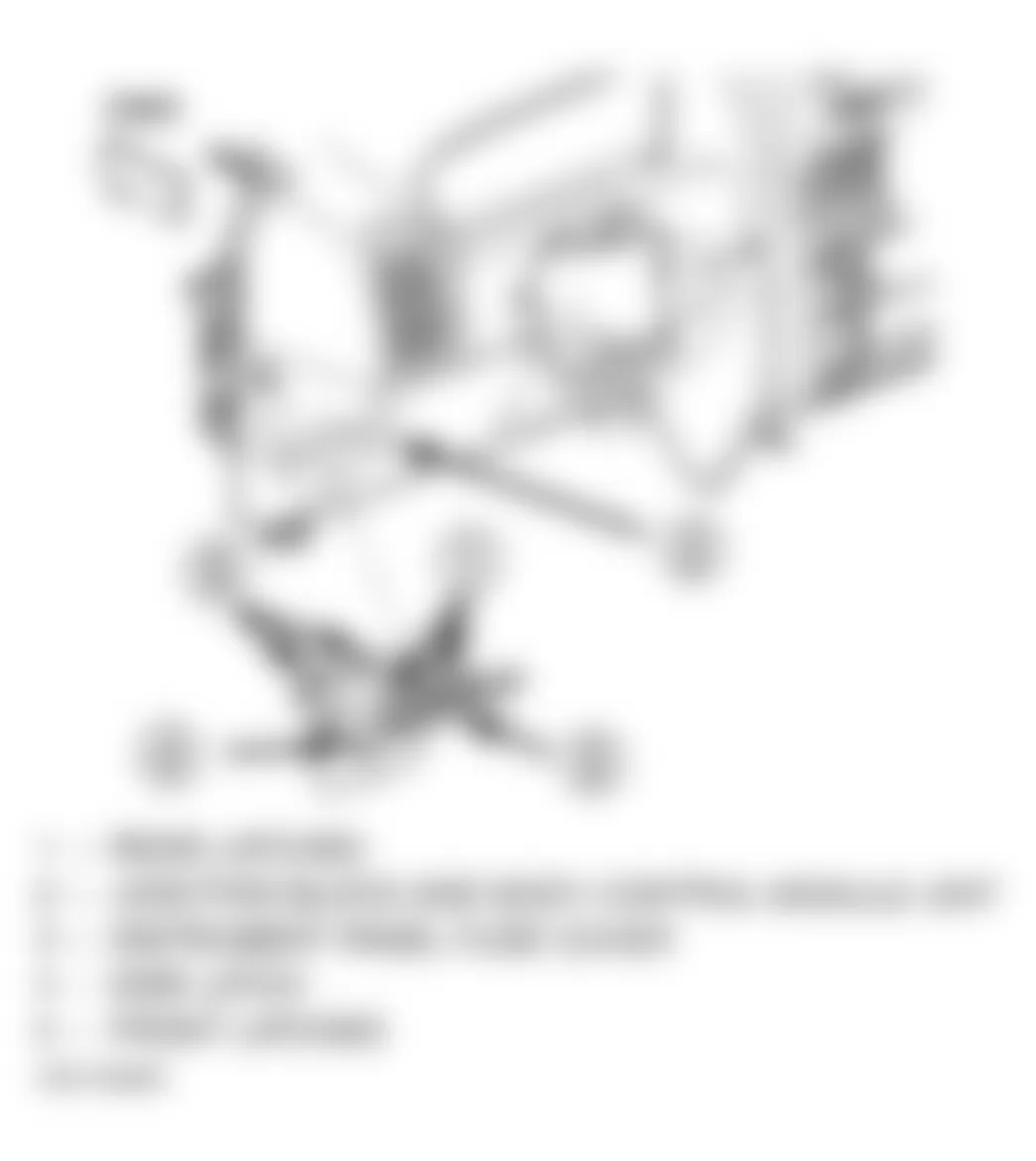 Jeep Grand Cherokee Freedom 2004 - Component Locations -  Locating Junction Block