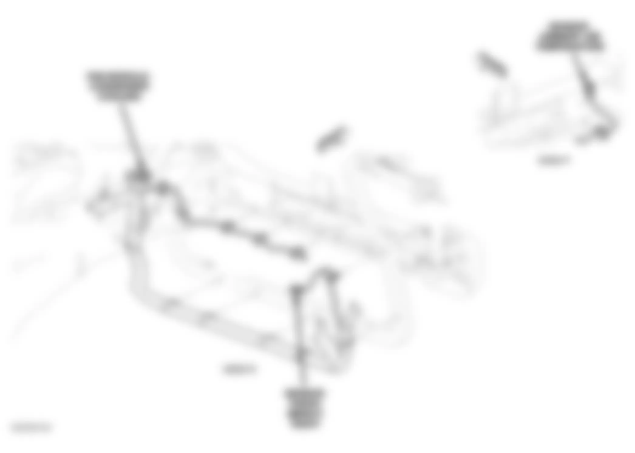 Jeep Grand Cherokee Laredo 2005 - Component Locations -  Front Of Engine Compartment