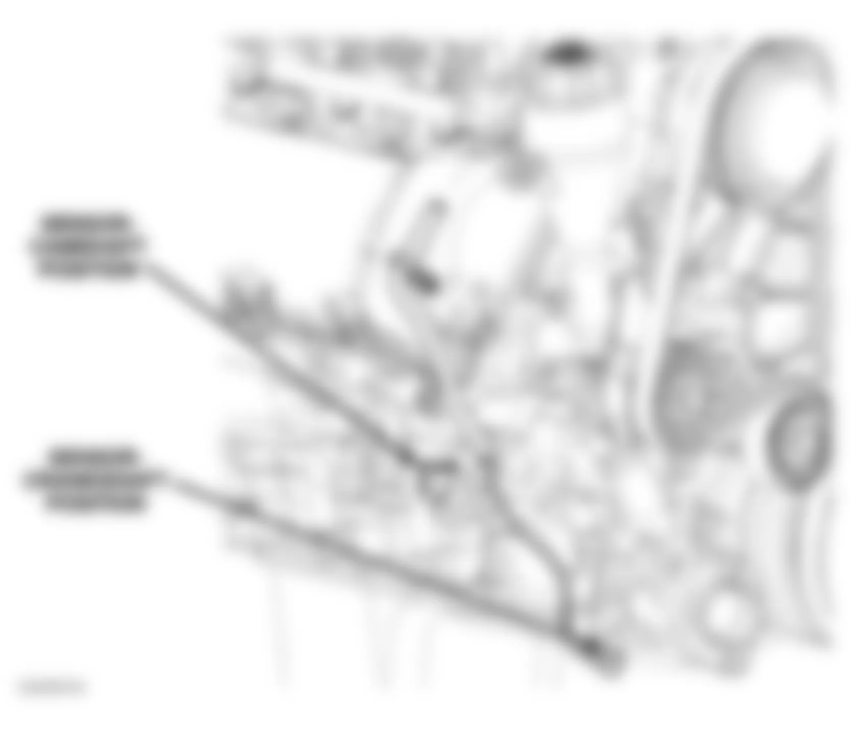 Jeep Grand Cherokee Laredo 2005 - Component Locations -  Right Side Of Engine (3.7L & 4.7L)