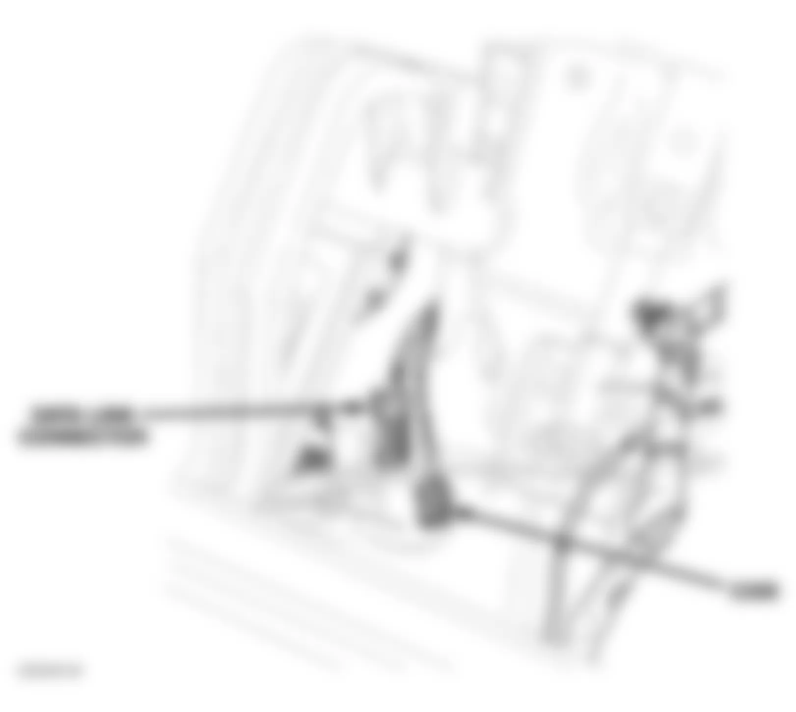 Jeep Grand Cherokee Laredo 2005 - Component Locations -  Lower Left Side Of Dash