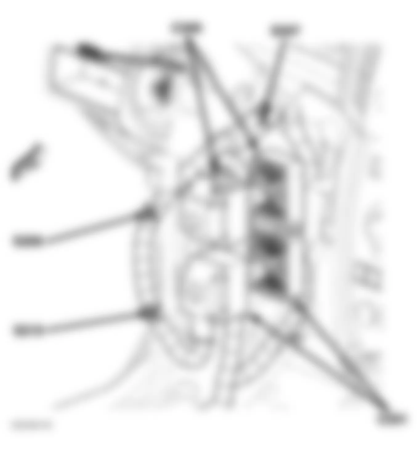 Jeep Grand Cherokee Laredo 2005 - Component Locations -  Left Kick Panel