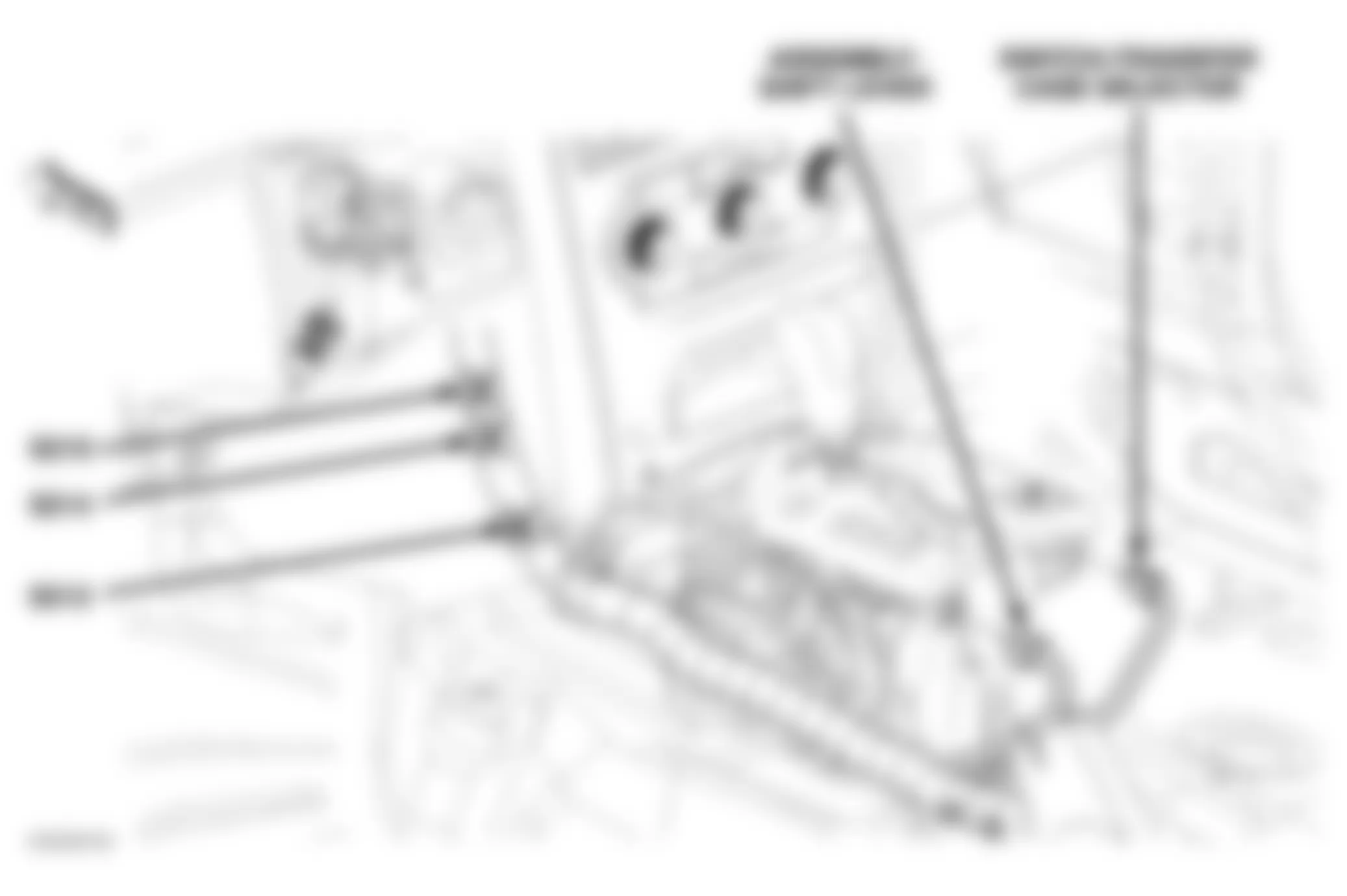 Jeep Grand Cherokee Laredo 2005 - Component Locations -  Shift Assembly