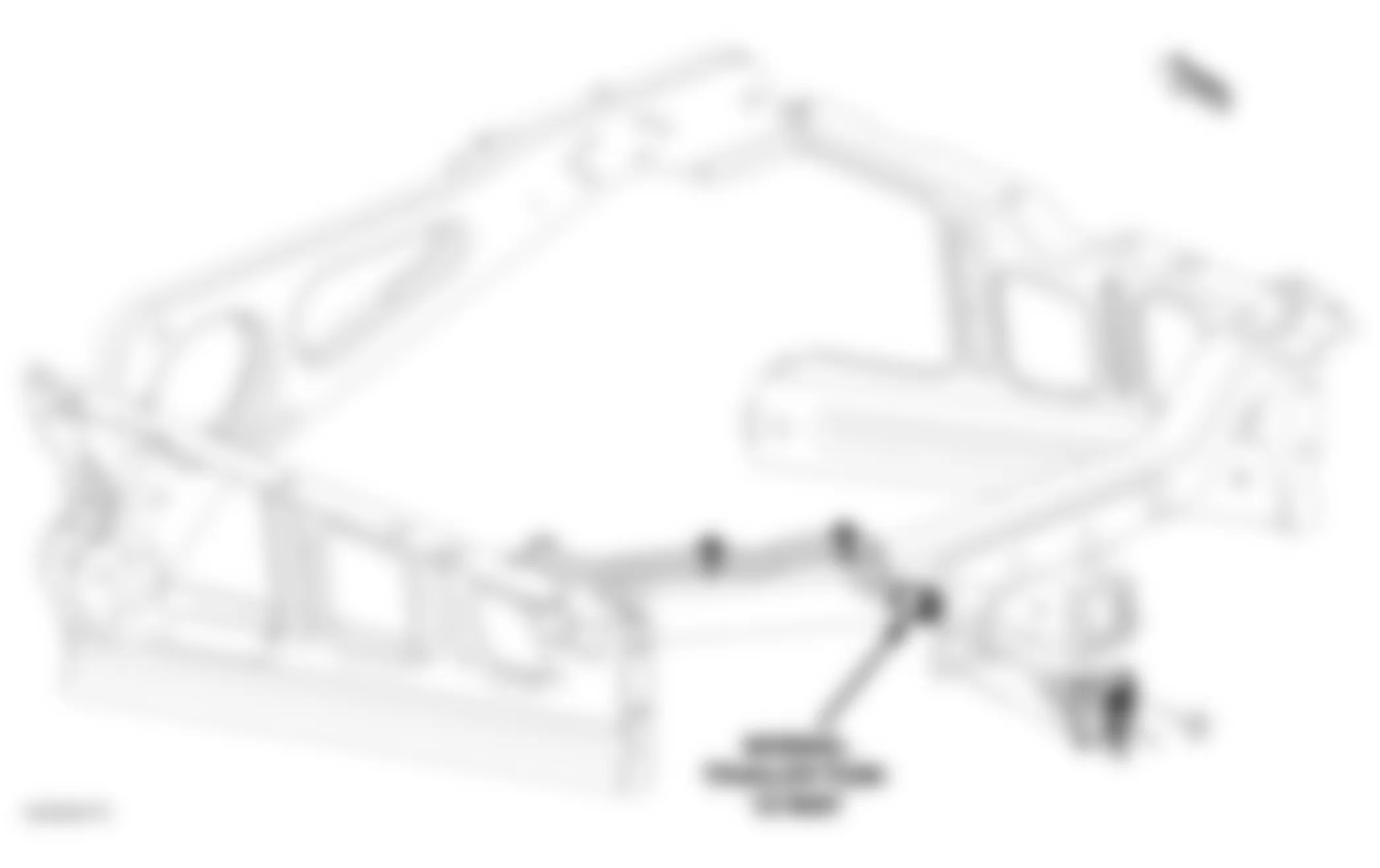 Jeep Grand Cherokee Laredo 2005 - Component Locations -  Rear Of Chassis