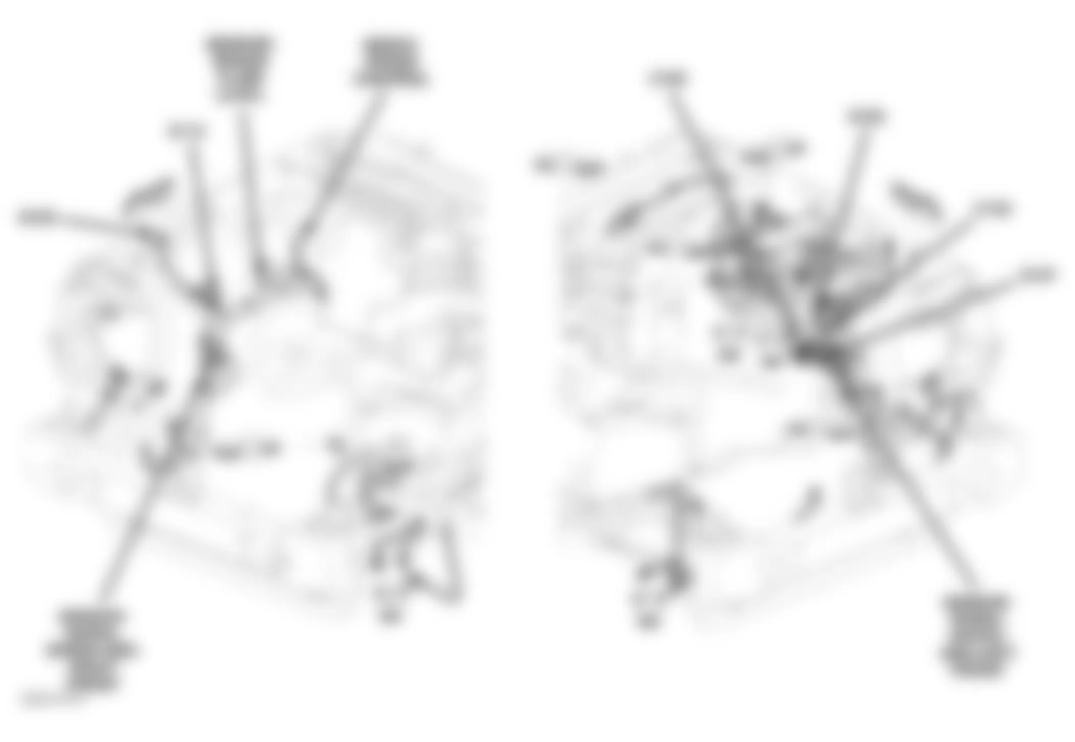 Jeep Commander 2006 - Component Locations -  Left & Right Side Of Engine Compartment