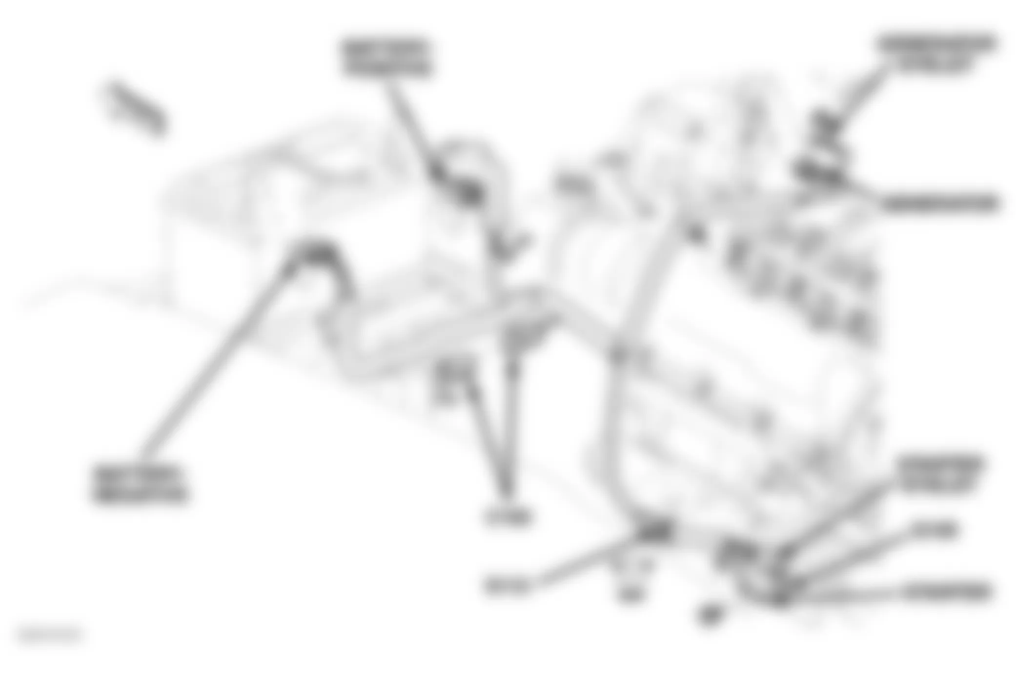 Jeep Commander 2006 - Component Locations -  Left Side Of Engine Compartment (3.7L & 4.7L)