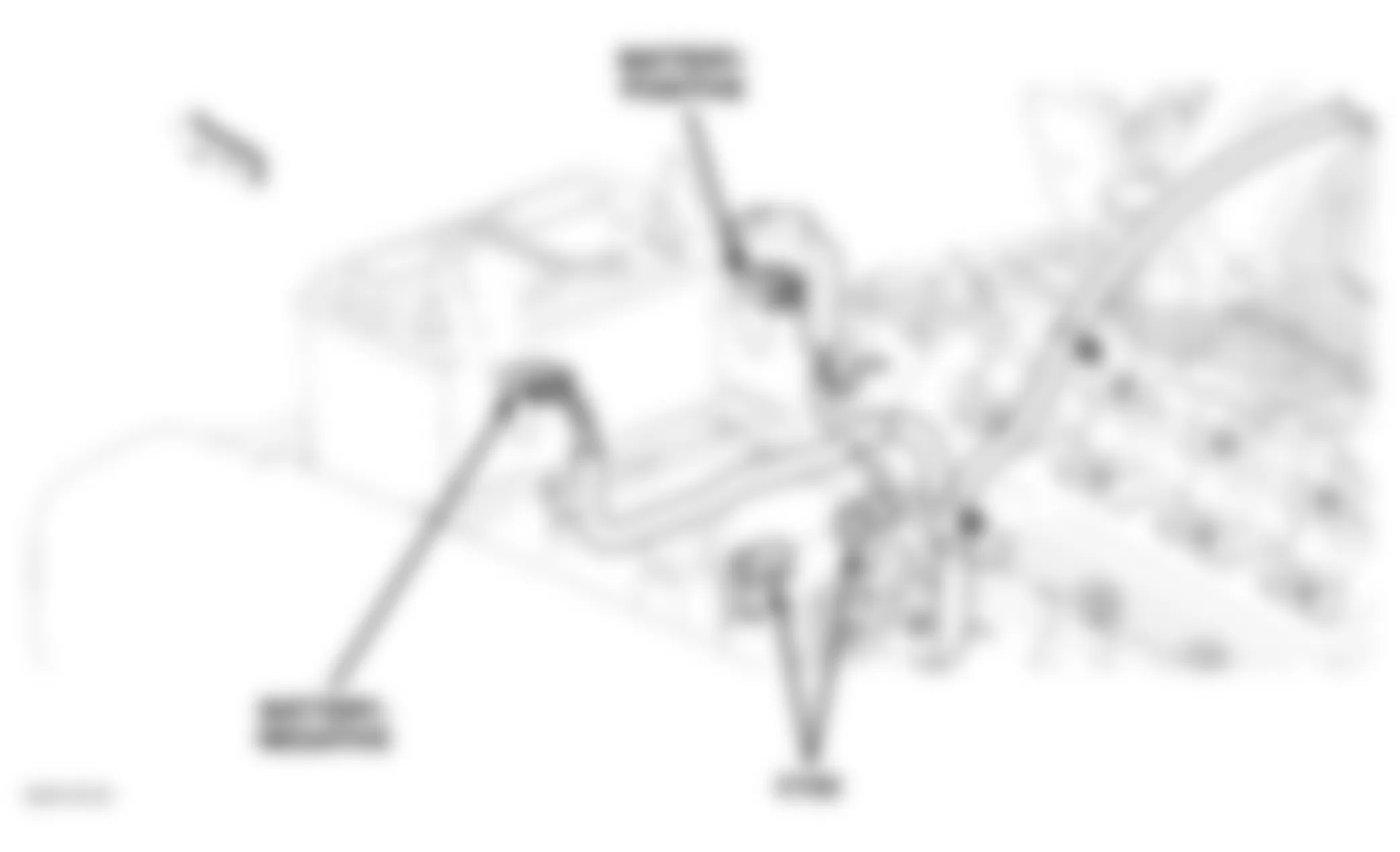 Jeep Commander 2006 - Component Locations -  Left Side Of Engine Compartment (5.7L)