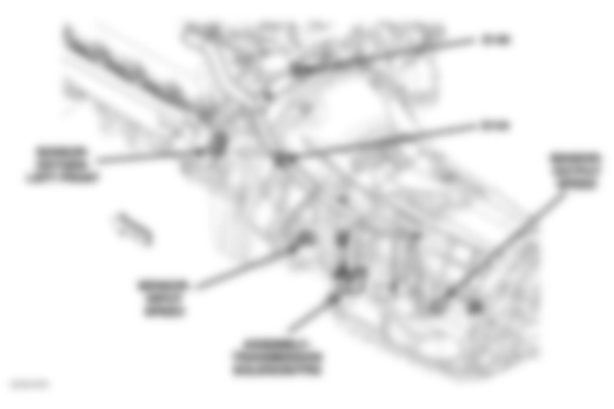 Jeep Commander 2006 - Component Locations -  Left Side Of Transmission (4.7L)