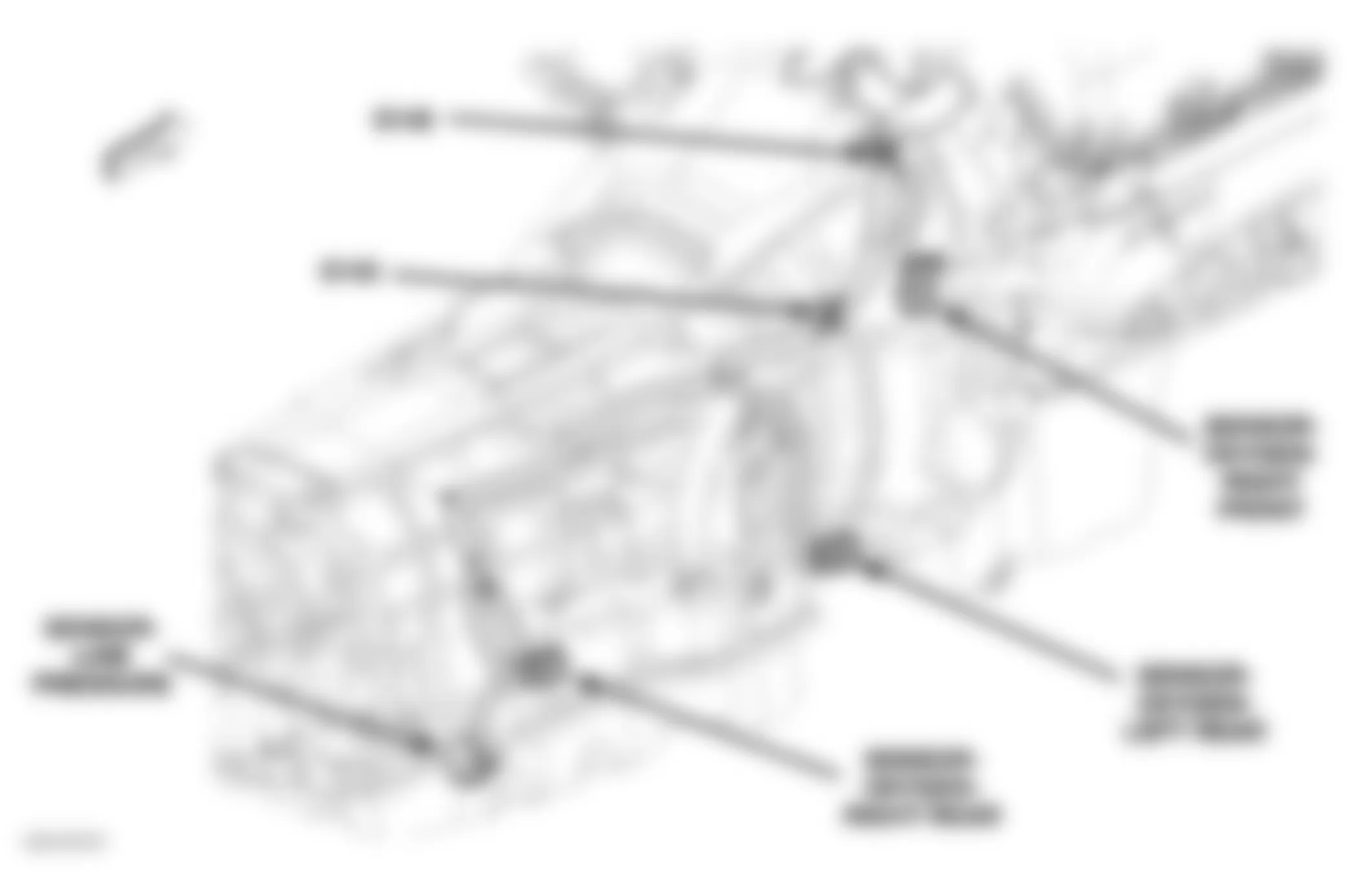 Jeep Commander 2006 - Component Locations -  Right Side Of Transmission (4.7L)