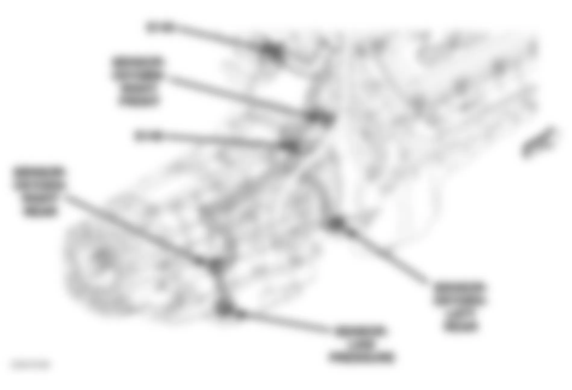 Jeep Commander 2006 - Component Locations -  Right Side Of Transmission (5.7L)
