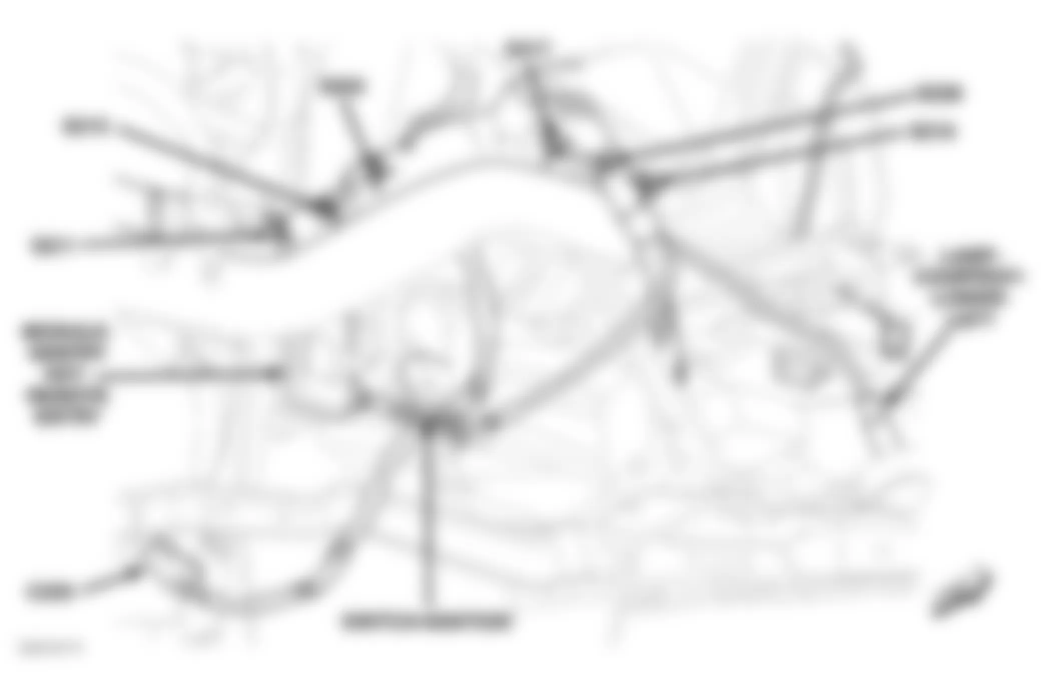 Jeep Commander 2006 - Component Locations -  Behind Middle Left Side Of Dash