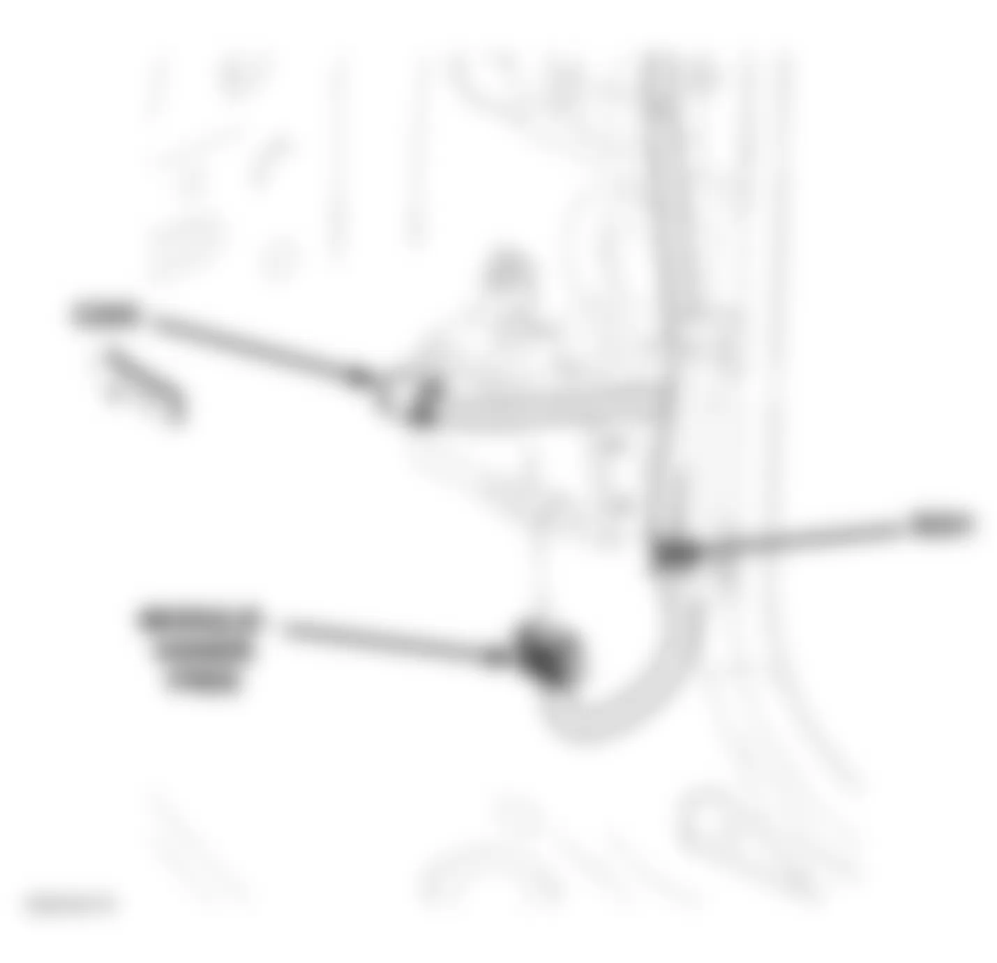 Jeep Commander 2006 - Component Locations -  Right Kick Panel