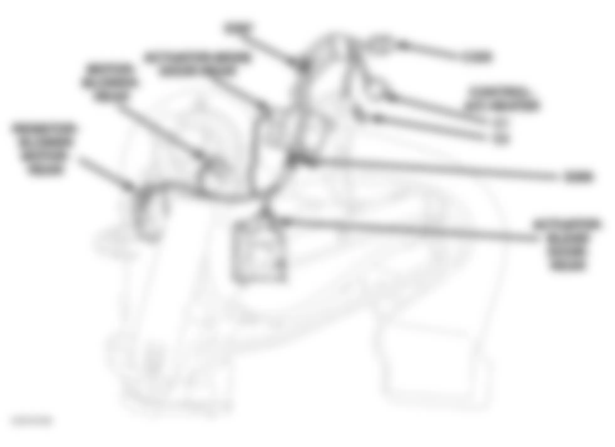 Jeep Commander 2006 - Component Locations -  Rear HVAC Unit