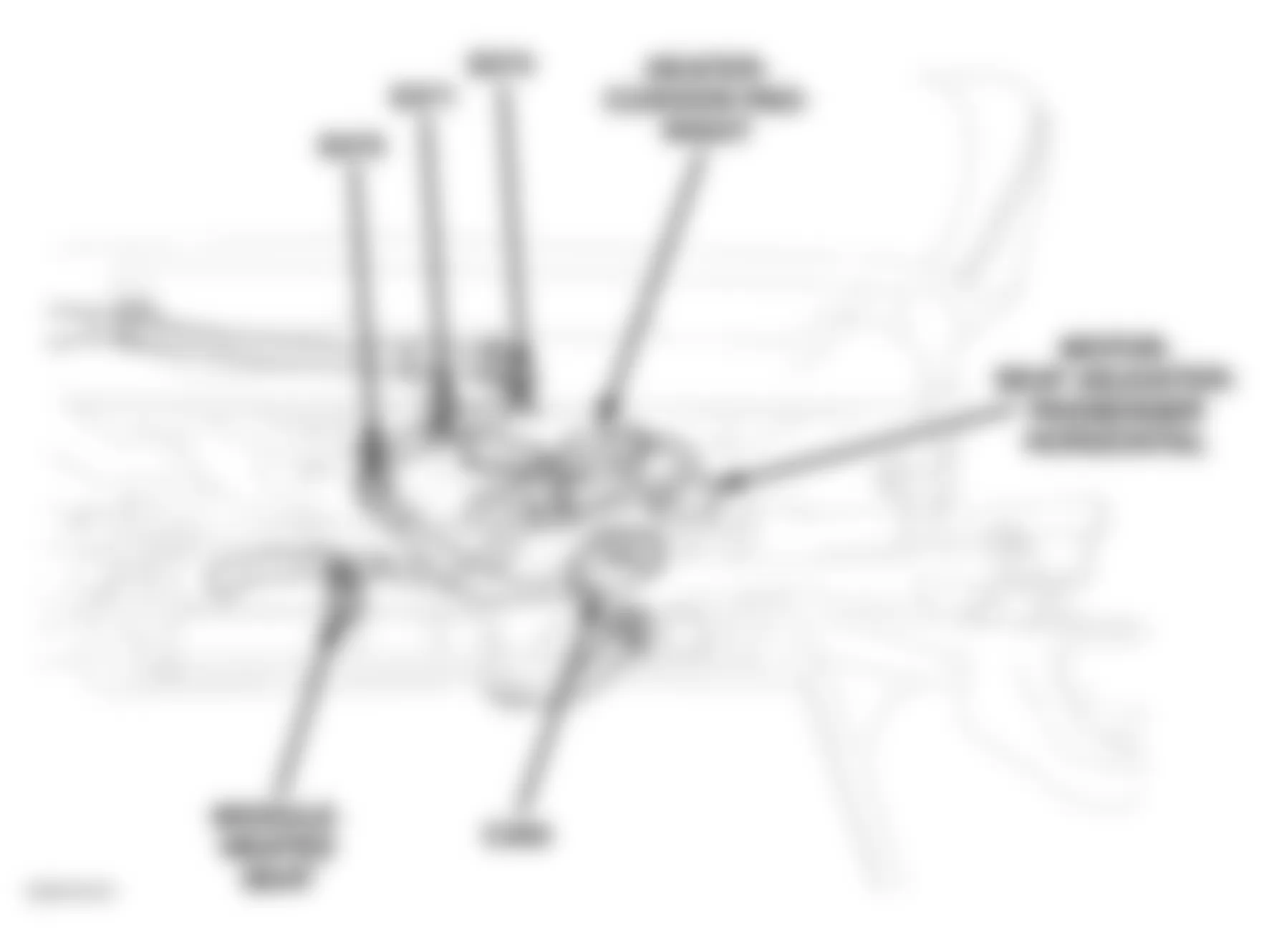 Jeep Commander 2006 - Component Locations -  Below Passengers Seat