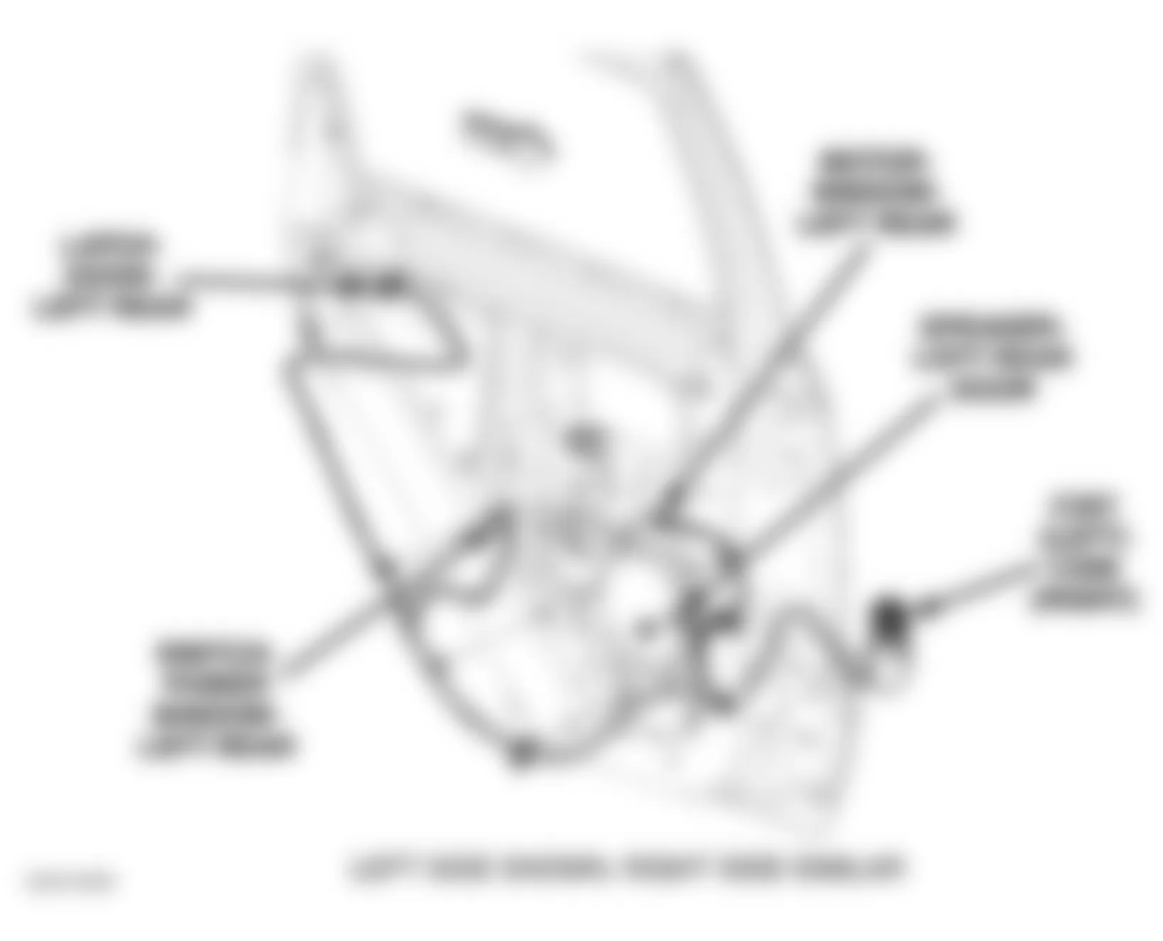 Jeep Commander 2006 - Component Locations -  Rear Door