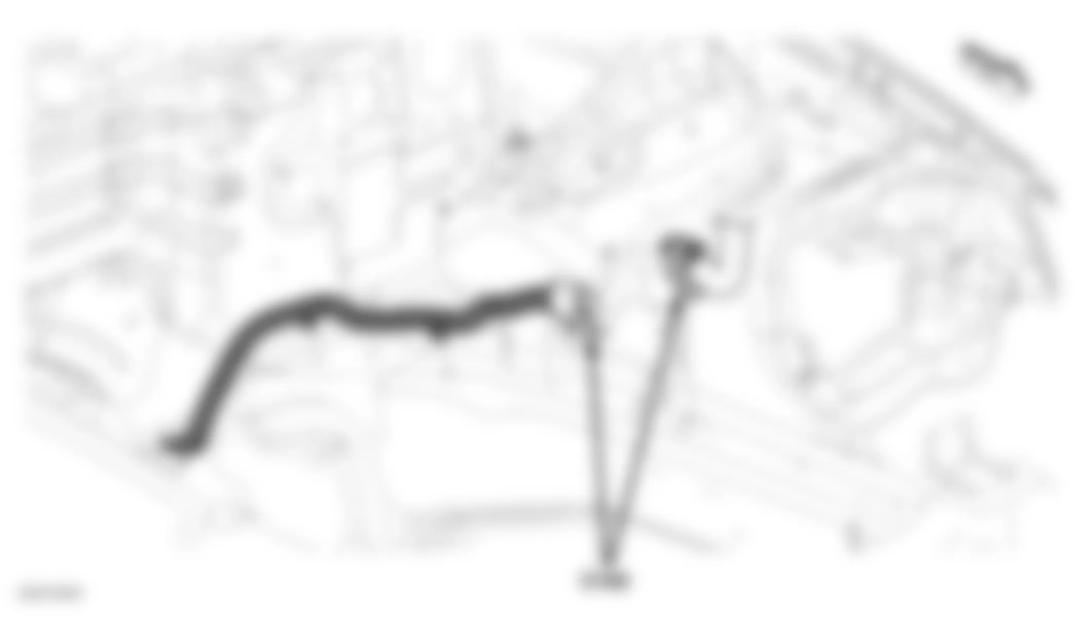 Jeep Commander 2006 - Component Locations -  Left Front Underbody