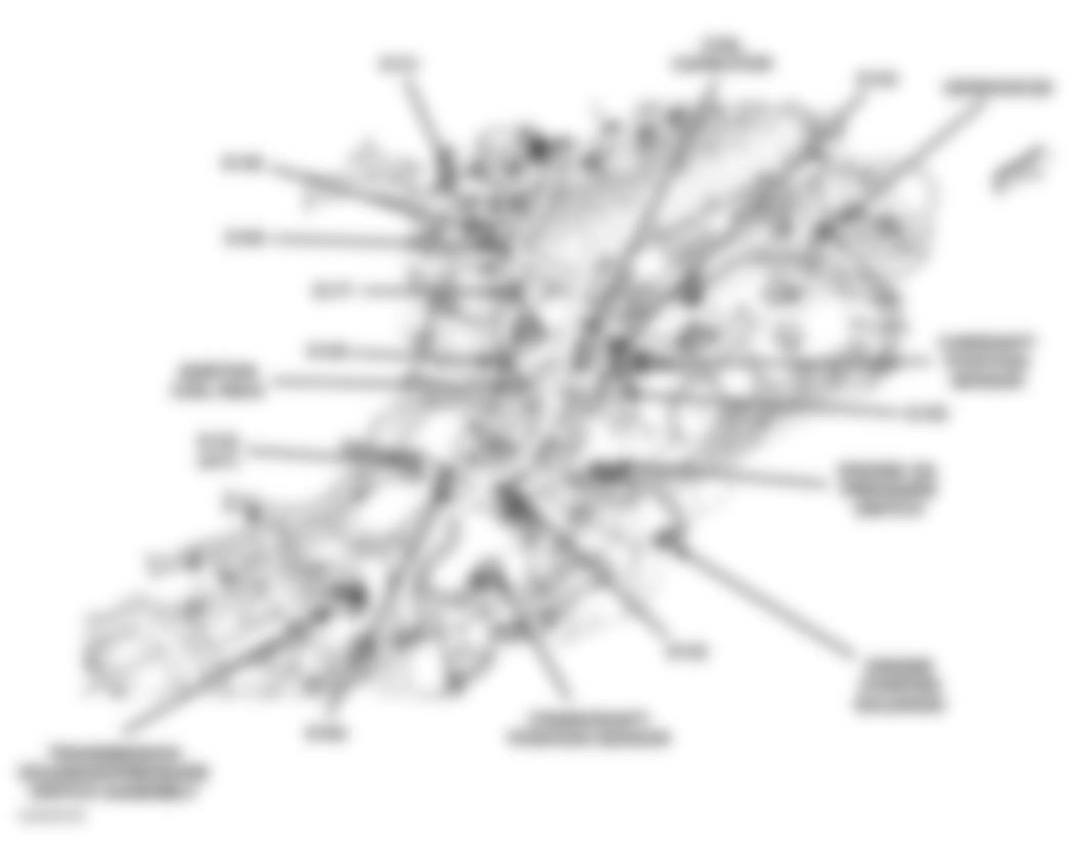 Jeep Wrangler SE 2006 - Component Locations -  Right Side Of Engine (4.0L)