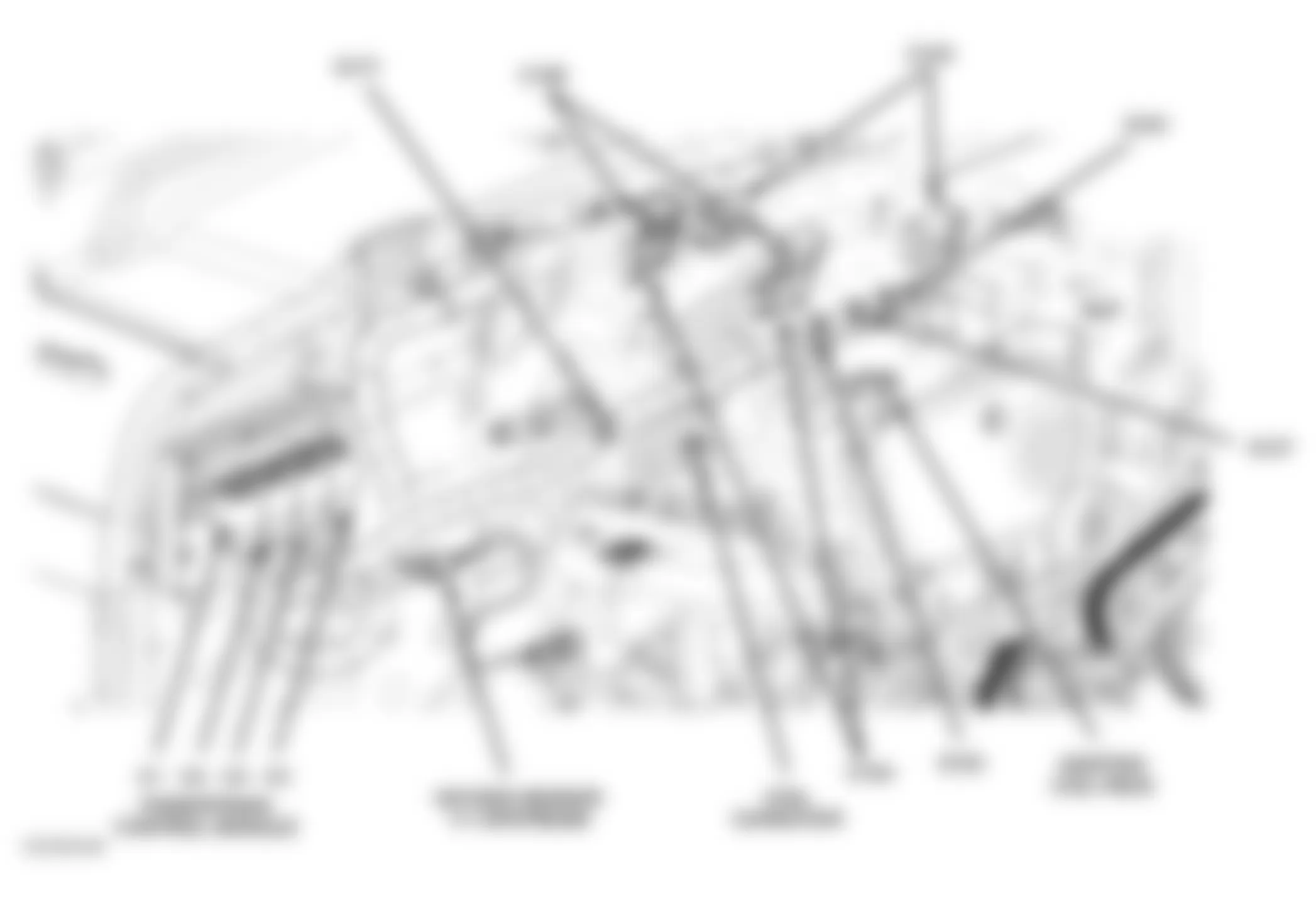 Jeep Wrangler SE 2006 - Component Locations -  Right Rear Of Engine Compartment (2.4L)