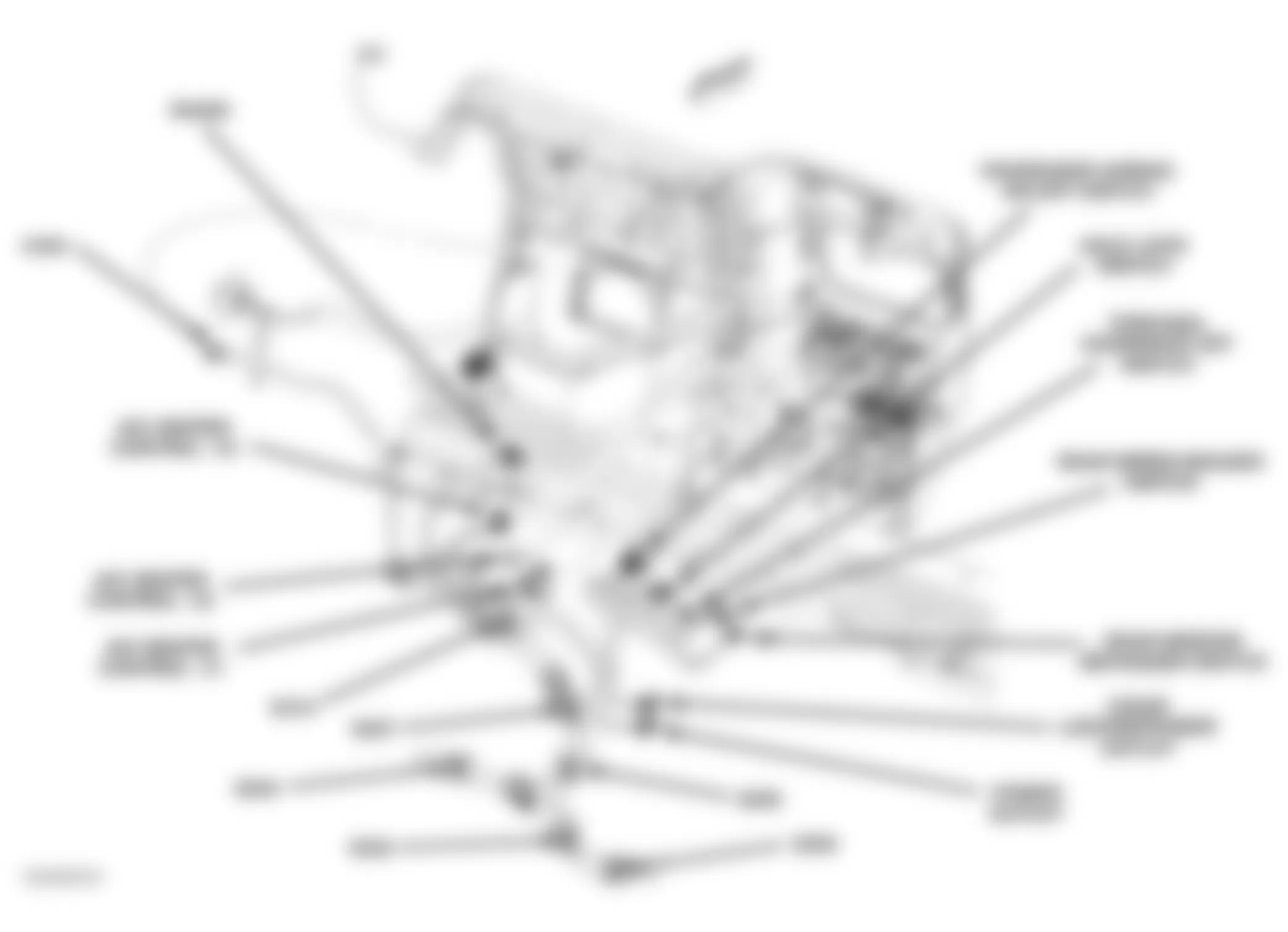 Jeep Wrangler SE 2006 - Component Locations -  Center Of Dash
