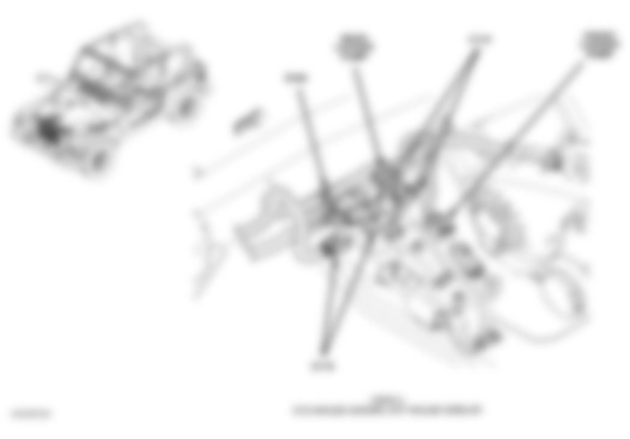 Jeep Wrangler SE 2006 - Component Locations -  Transfer Case