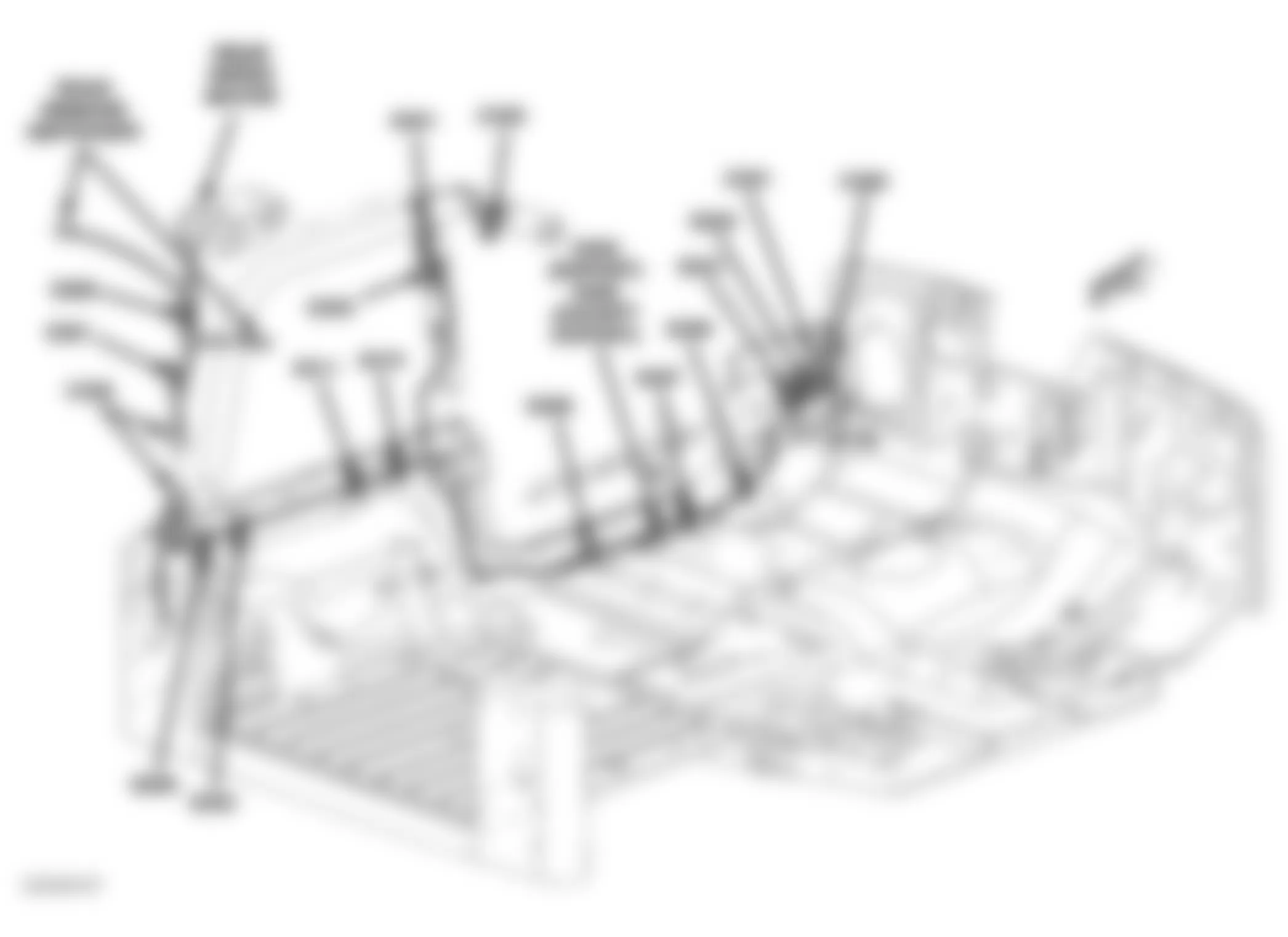 Jeep Wrangler SE 2006 - Component Locations -  Body Harness