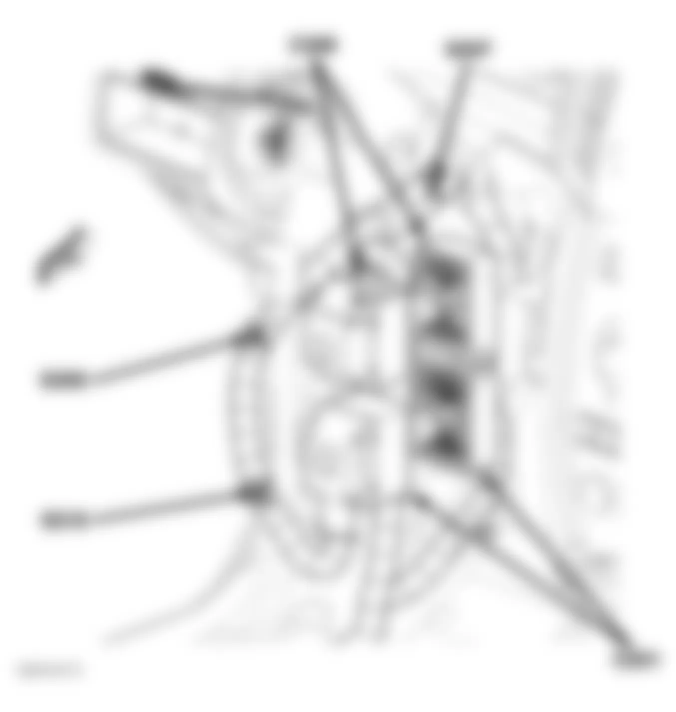 Jeep Commander 2007 - Component Locations -  Left Kick Panel