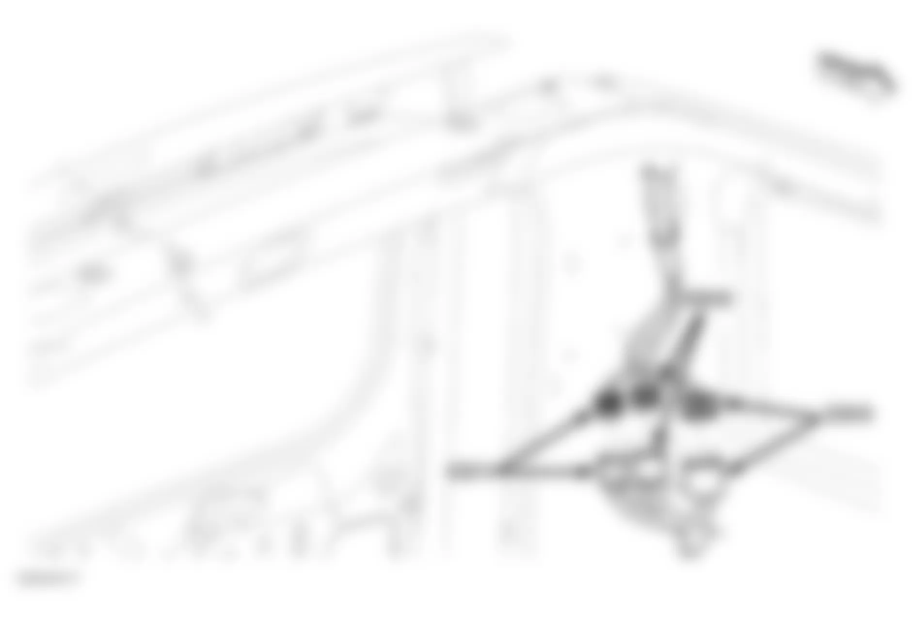 Jeep Commander Overland 2007 - Component Locations - Left Rear Of Headliner