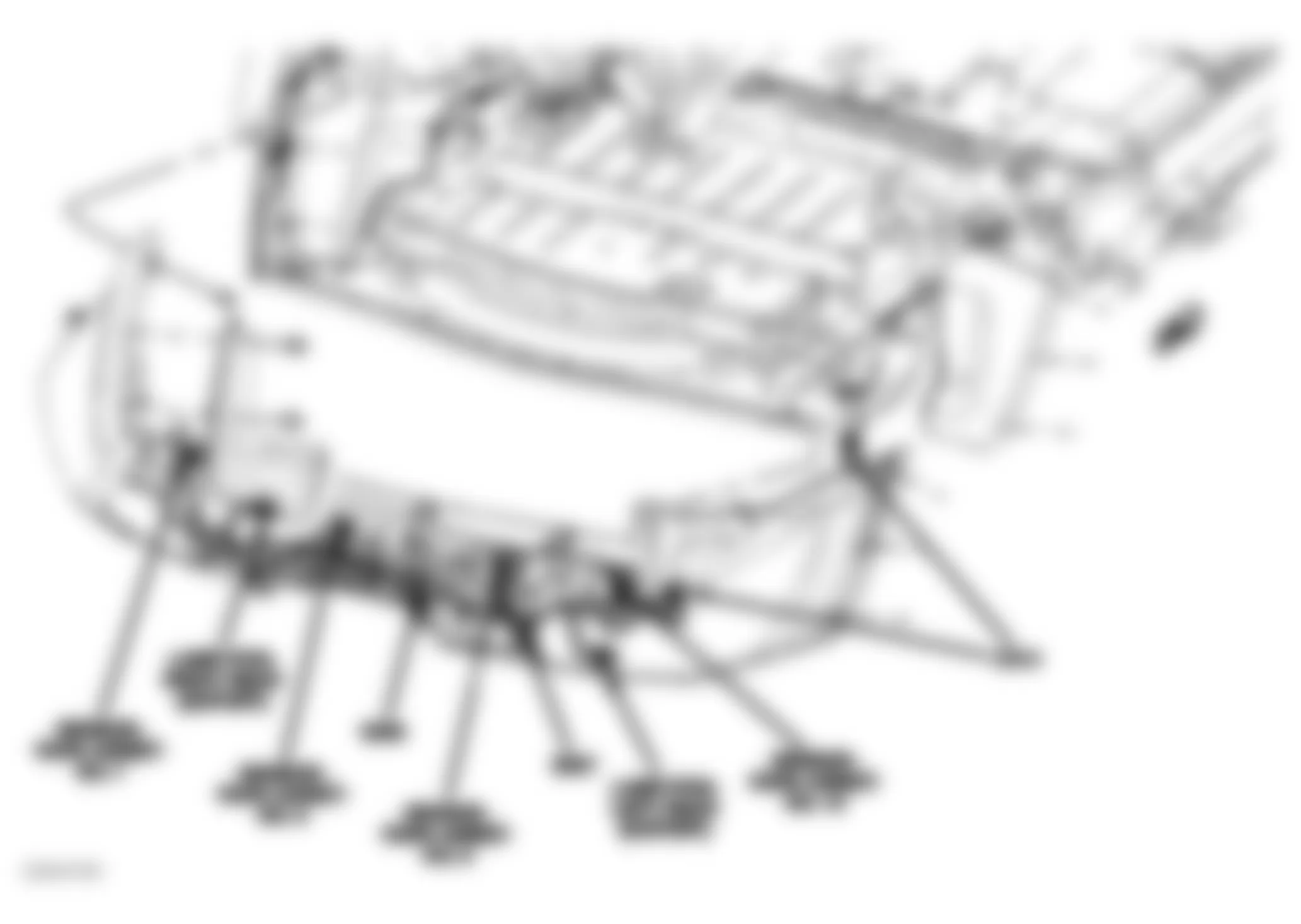 Jeep Commander Overland 2007 - Component Locations - Rear Bumper