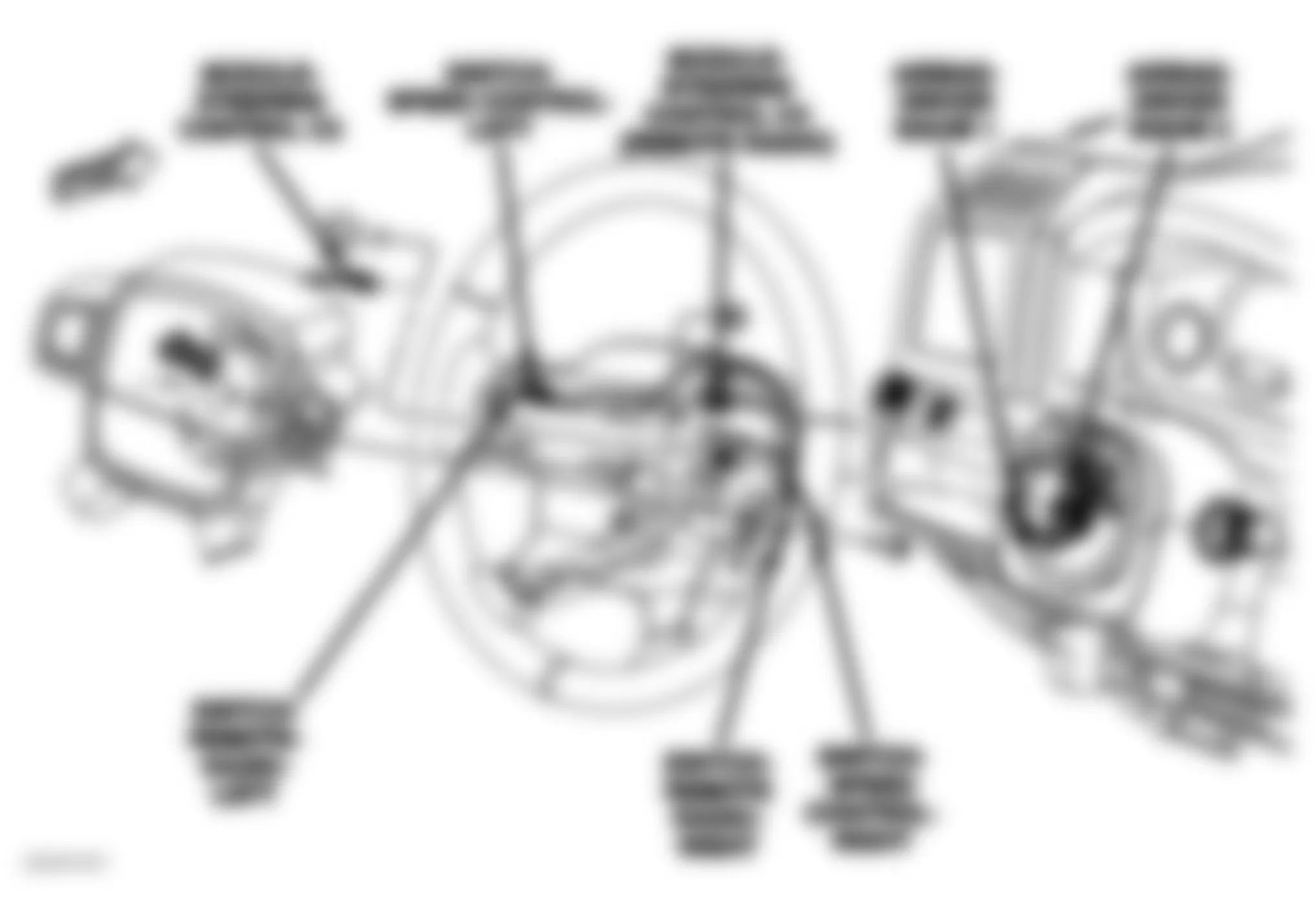 Jeep Commander Overland 2007 - Component Locations - Steering Wheel