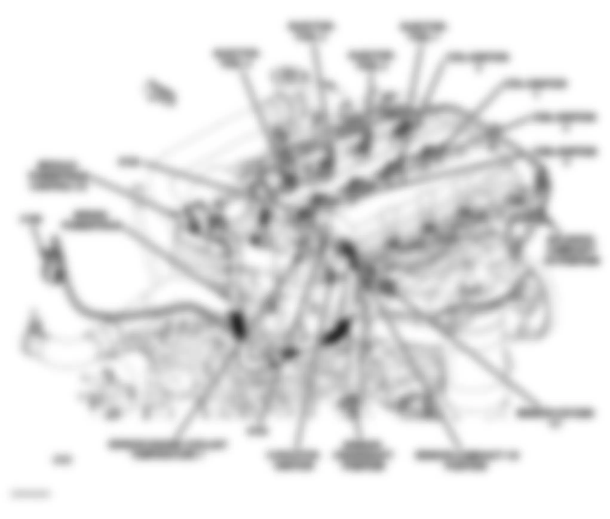 Jeep Compass Limited 2007 - Component Locations -  Engine - Left Rear
