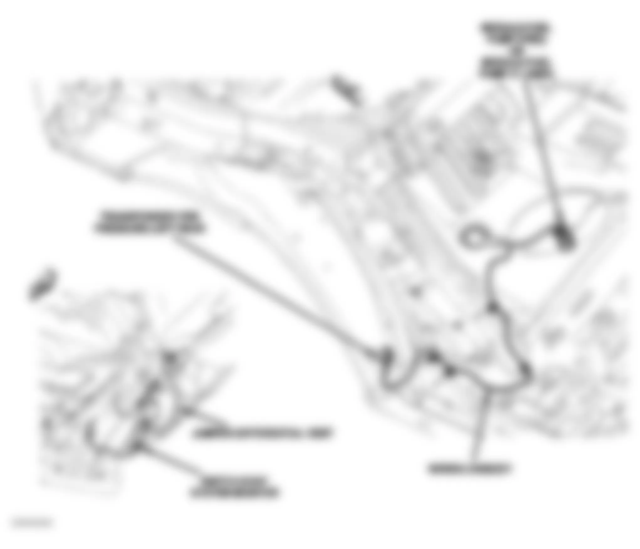 Jeep Compass Limited 2007 - Component Locations -  Underbody - Left Rear